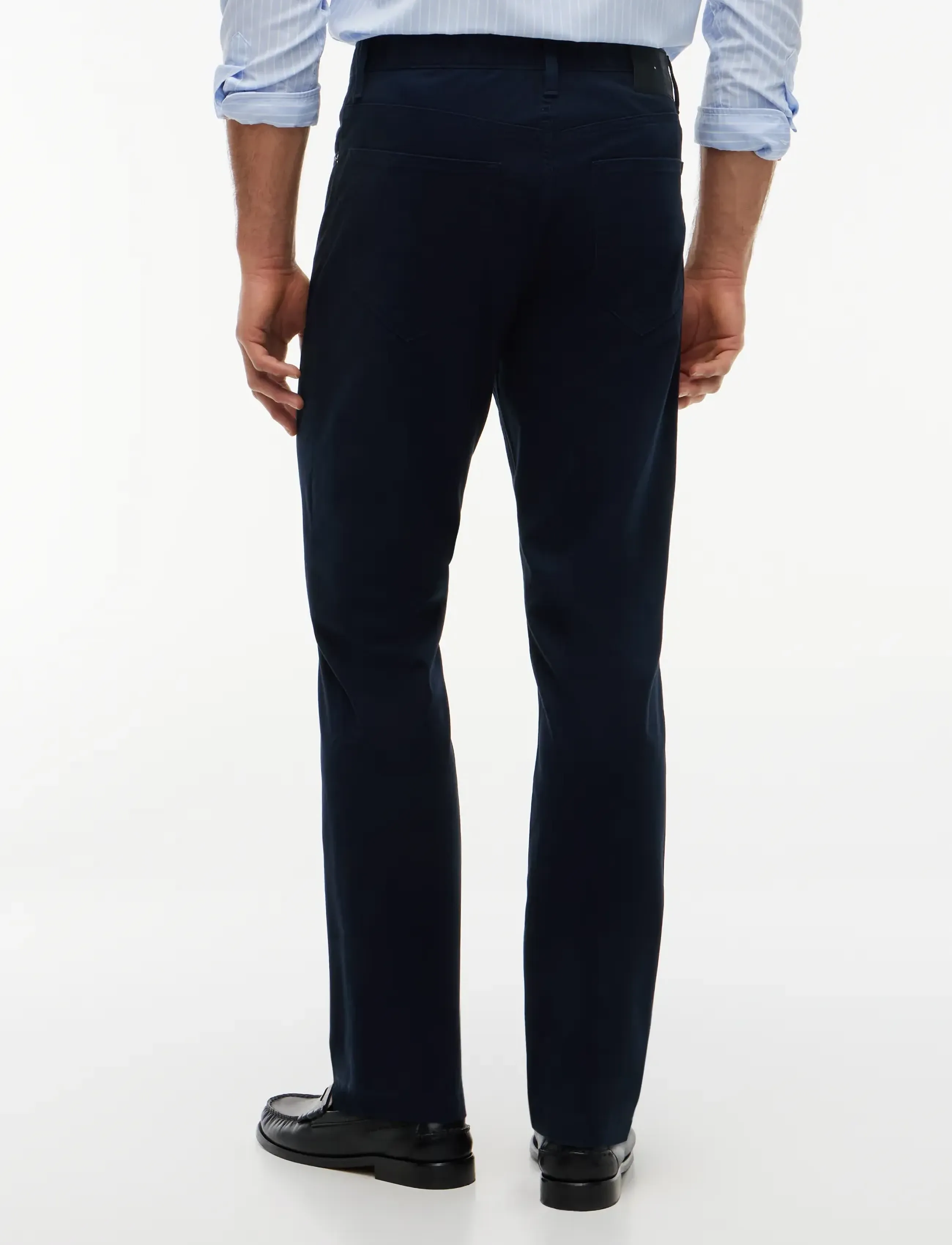 Tommy Hilfiger - DENTON 5PKT ESSENTIAL TWILL - püksid & teksad - navy blue - 2