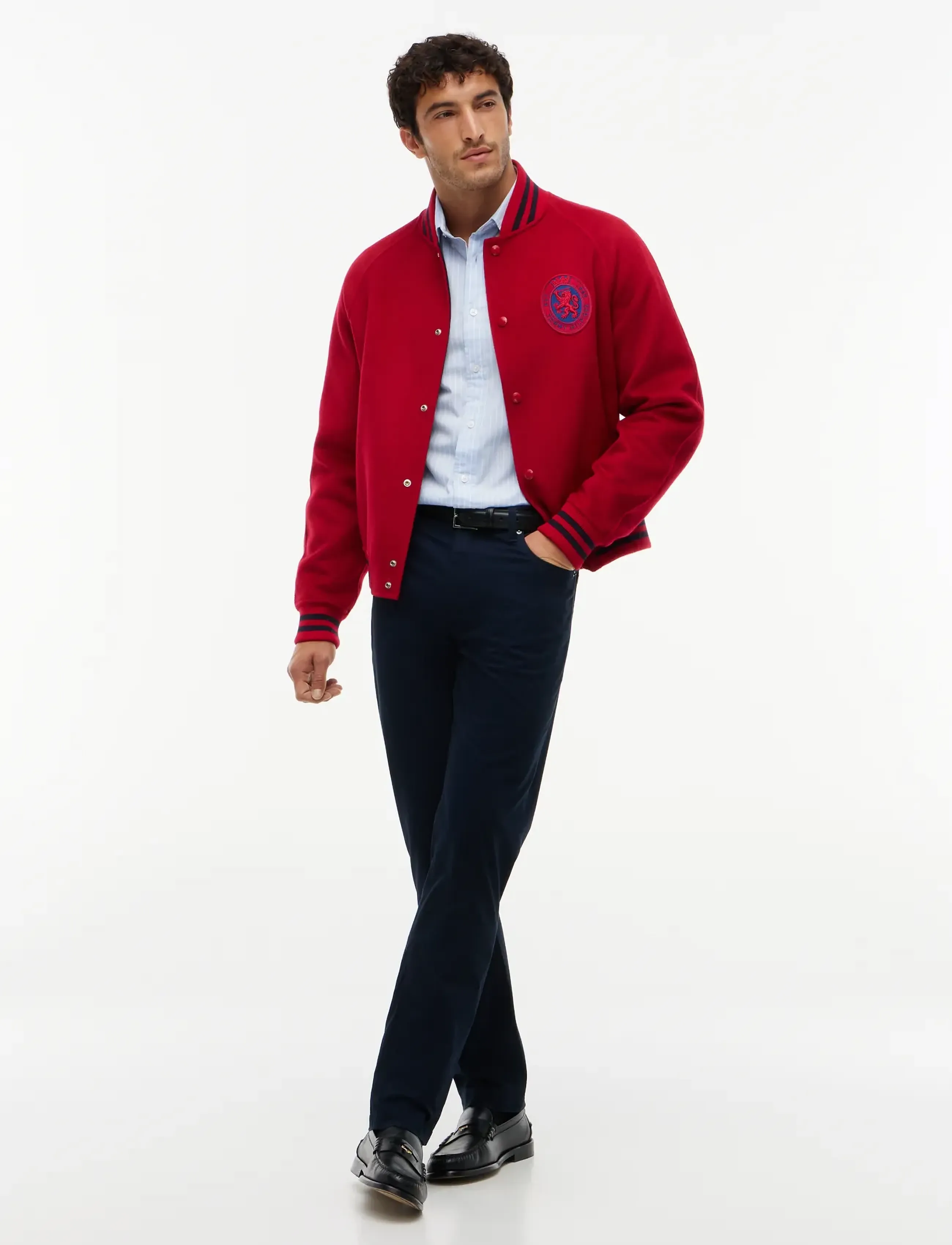 Tommy Hilfiger - DENTON 5PKT ESSENTIAL TWILL - püksid & teksad - navy blue - 3