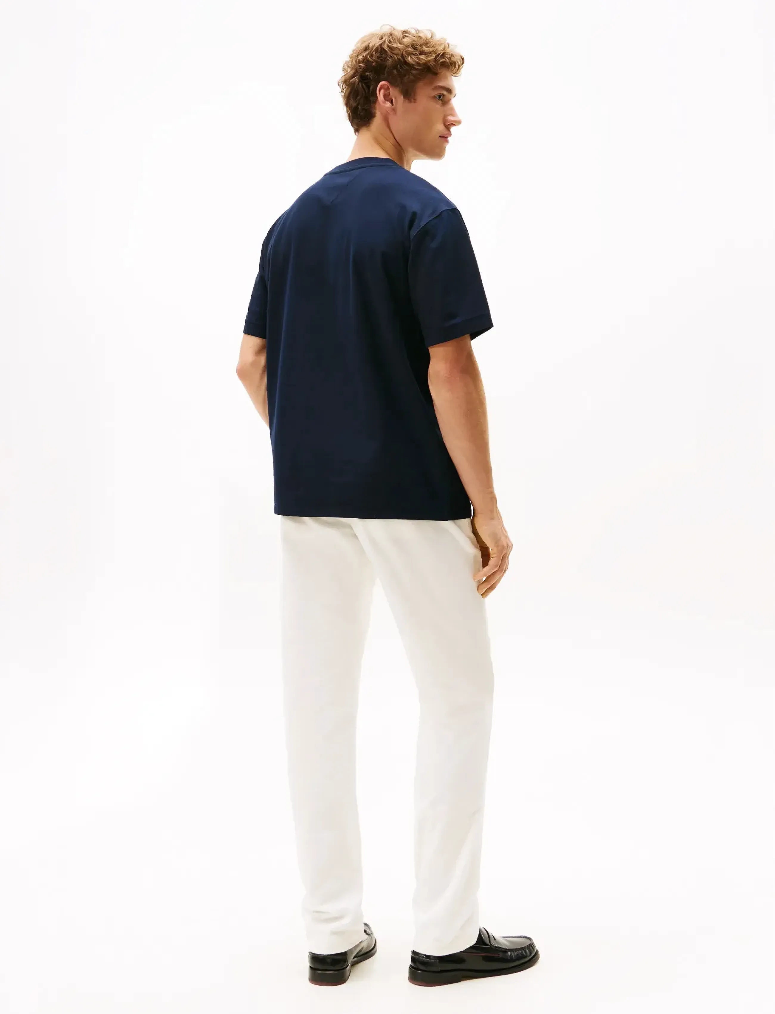 Tommy Hilfiger - HERALD SKYLINE GRAPHIC TEE - kurzärmelig - desert sky - 3