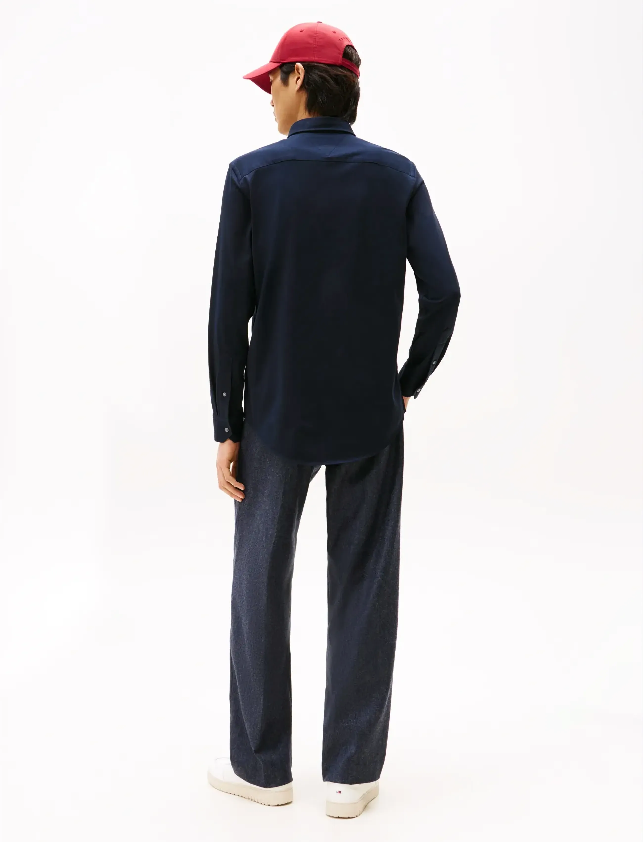 Tommy Hilfiger - PERFORMANCE SF INTERLOCK - casual shirts - desert sky - 2