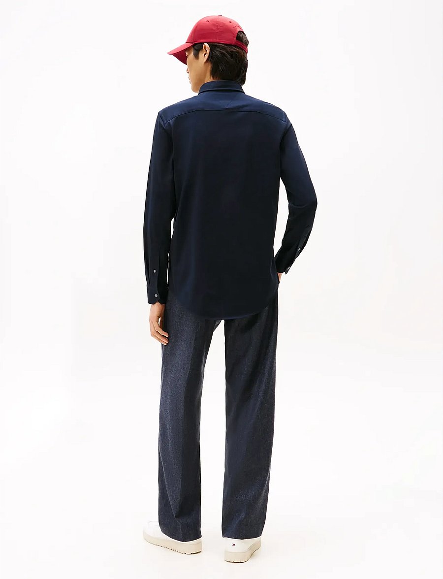Tommy Hilfiger - PERFORMANCE SF INTERLOCK - vabaajasärgid - desert sky - 2