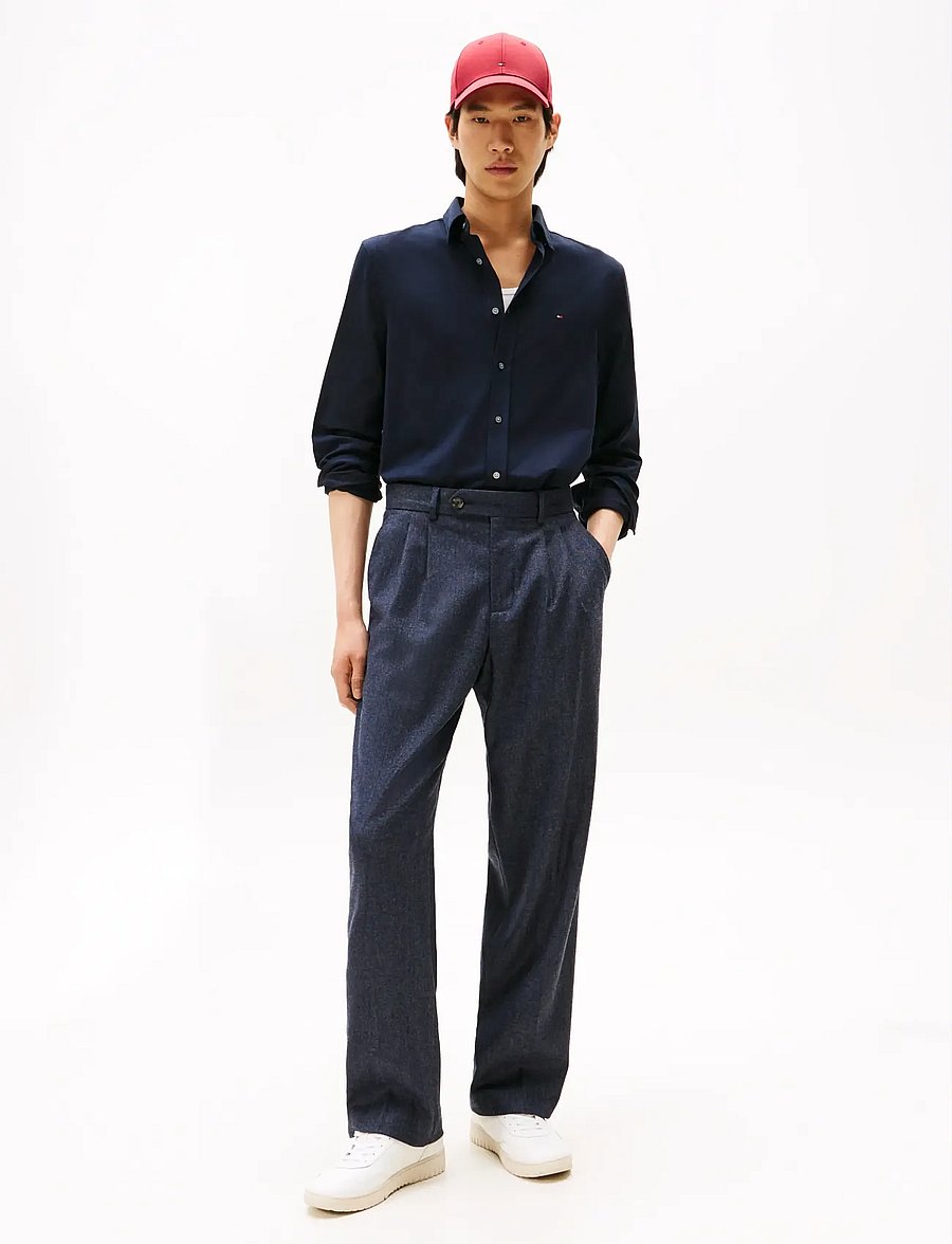 Tommy Hilfiger - PERFORMANCE SF INTERLOCK - vabaajasärgid - desert sky - 3