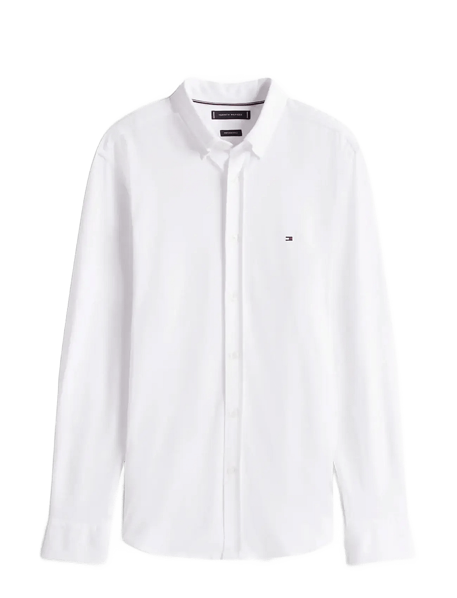 Tommy Hilfiger - PERFORMANCE SF INTERLOCK - vabaajasärgid - white - 1