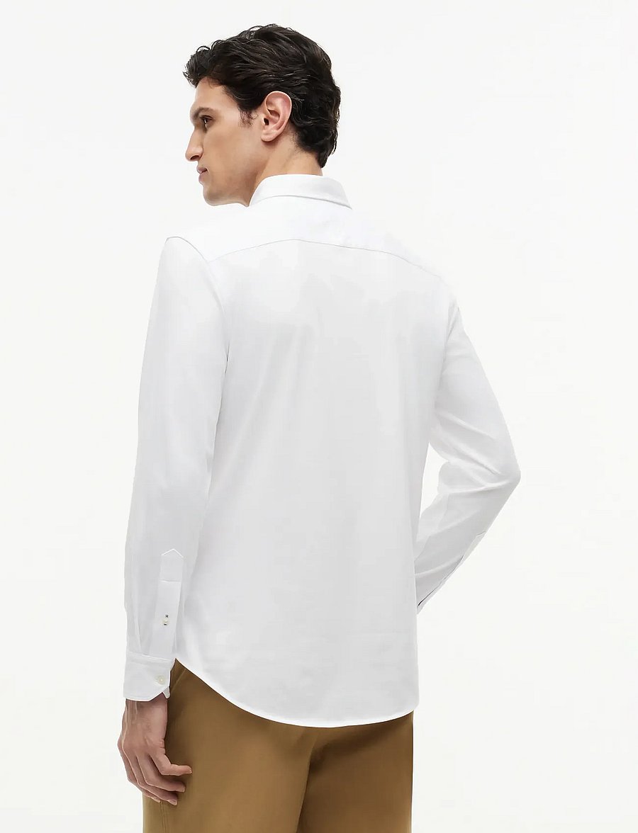 Tommy Hilfiger - PERFORMANCE SF INTERLOCK - vabaajasärgid - white - 2