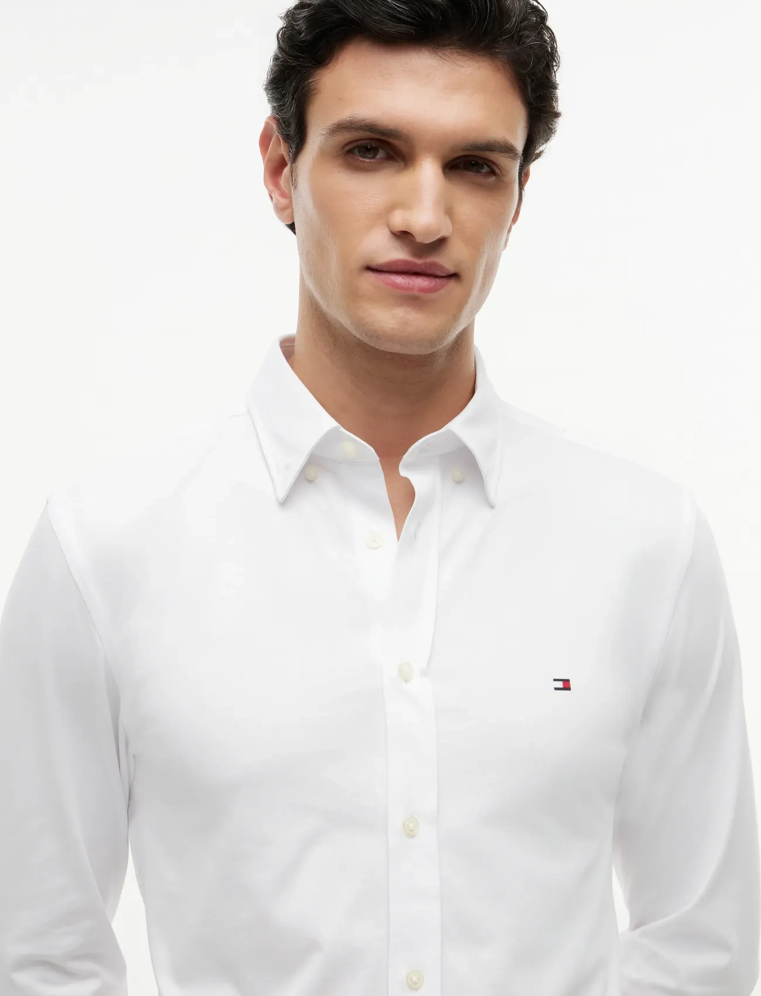 Tommy Hilfiger - PERFORMANCE SF INTERLOCK - casual shirts - white - 3
