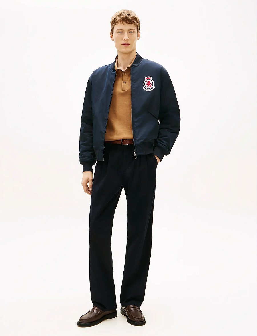 Tommy Hilfiger - RWB CREST BOMBER - vestes de printemps - desert sky - 2