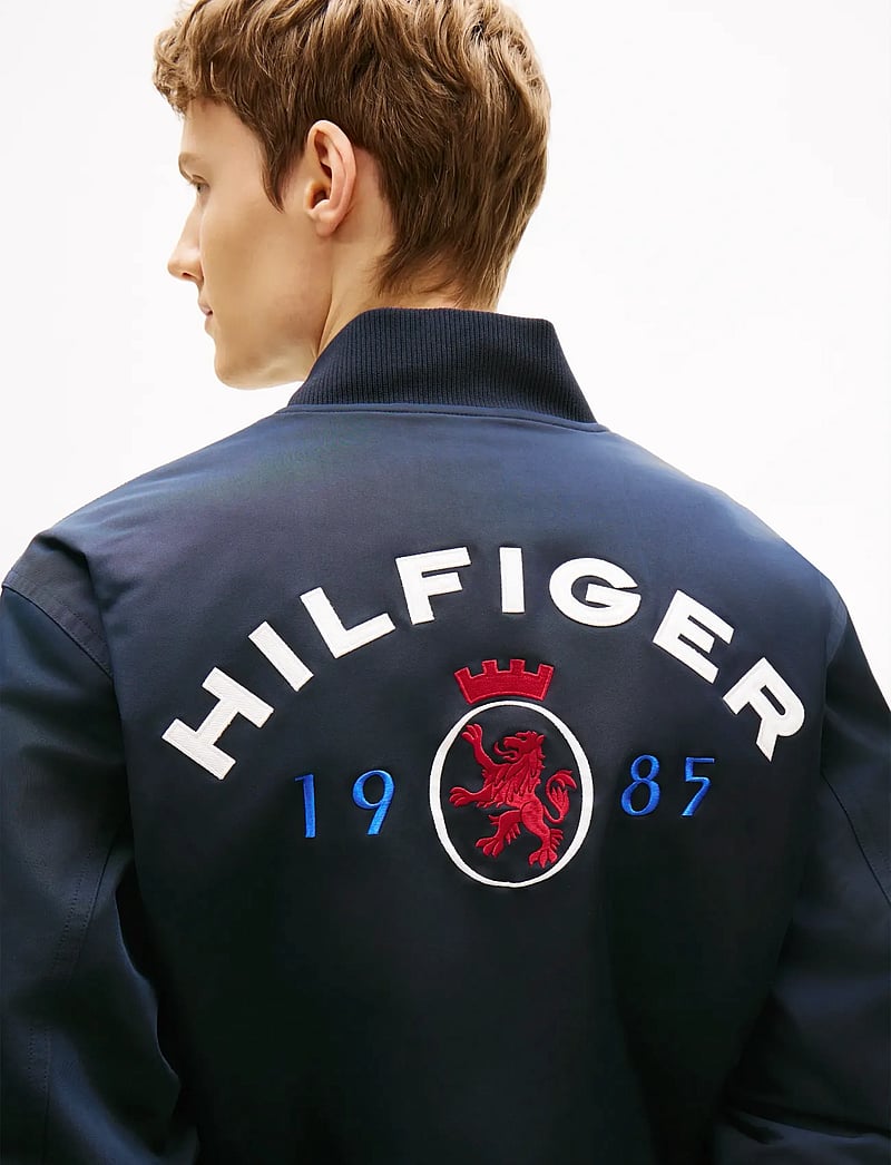 Tommy Hilfiger - RWB CREST BOMBER - forårsjakker - desert sky - 4