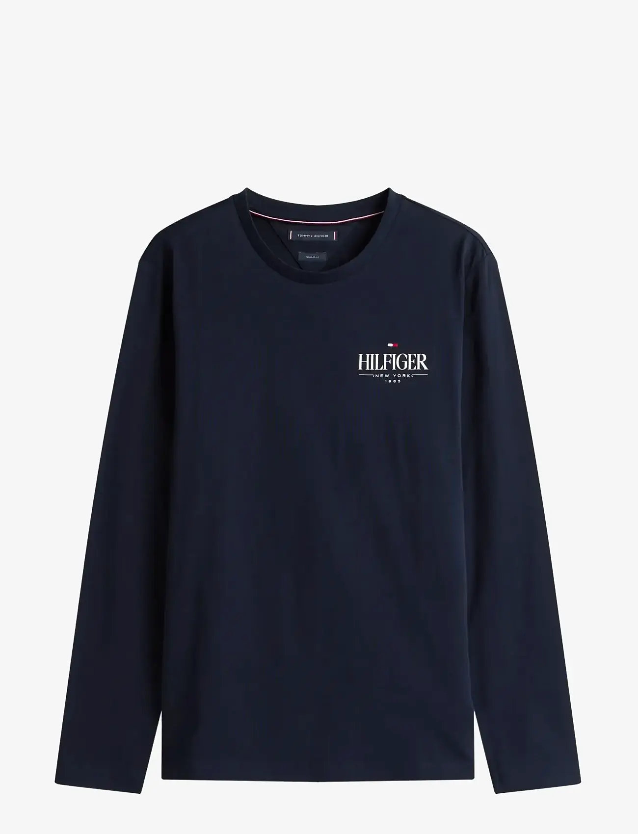 Tommy Hilfiger - HILFIGER STACK LS TEE - höstkläder - desert sky - 1