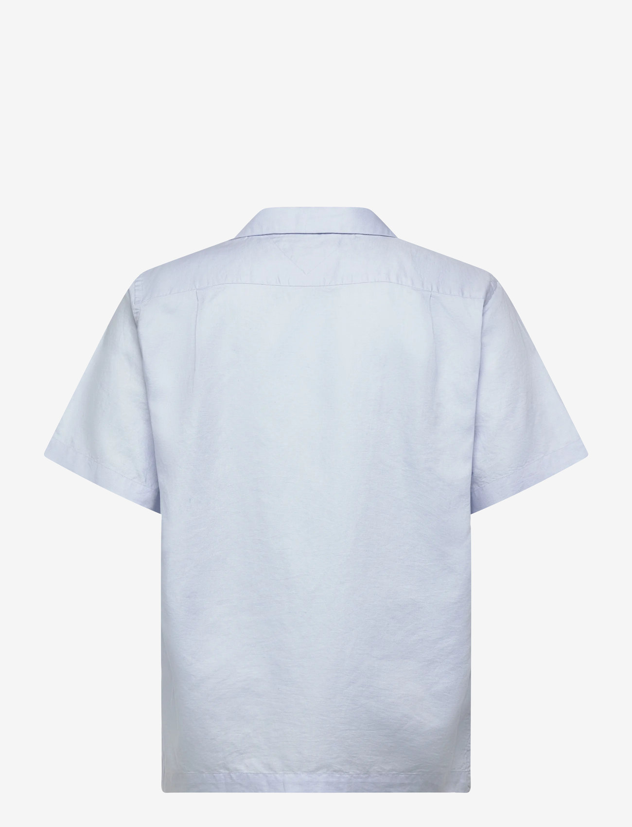 Tommy Hilfiger - LINEN BLEND SOLID S/S RF SHIRT - basic skjorter - breezy blue - 2