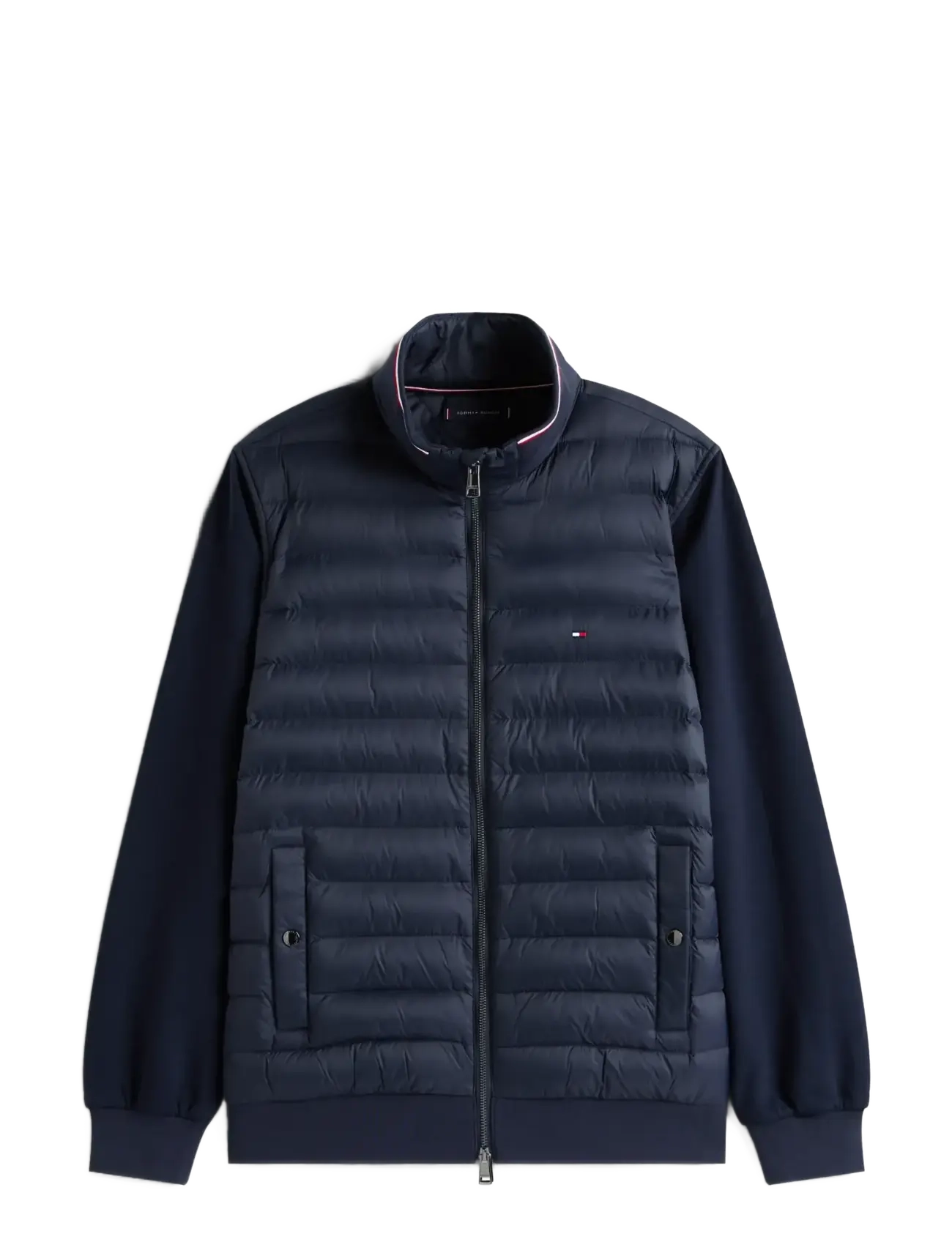 Tommy Hilfiger - MIX MEDIA ESS RWB STAND COLLAR - hübriidjoped - navy blue - 1