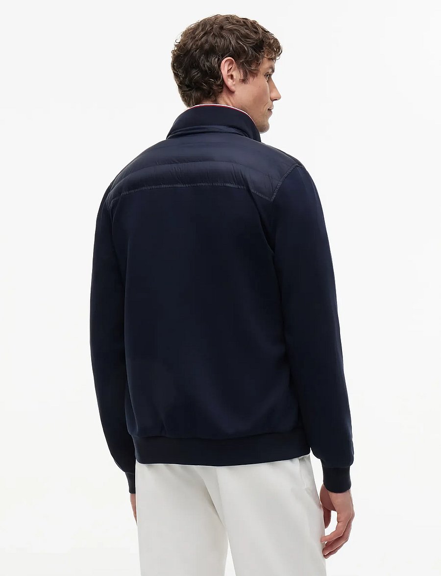 Tommy Hilfiger - MIX MEDIA ESS RWB STAND COLLAR - hübriidjoped - navy blue - 2