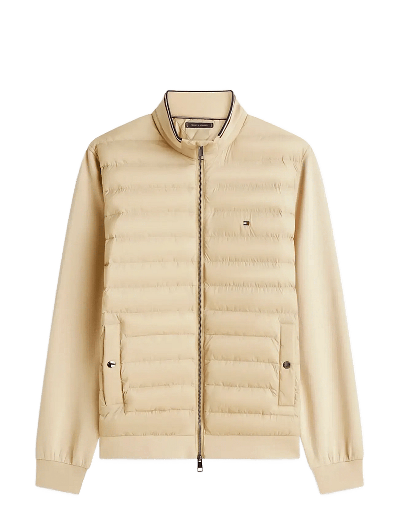 Tommy Hilfiger - MIX MEDIA ESS RWB STAND COLLAR - hybridjakker - sandalwood - 1
