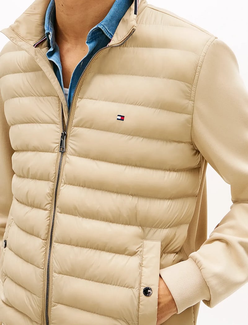 Tommy Hilfiger - MIX MEDIA ESS RWB STAND COLLAR - hybridjakker - sandalwood - 4