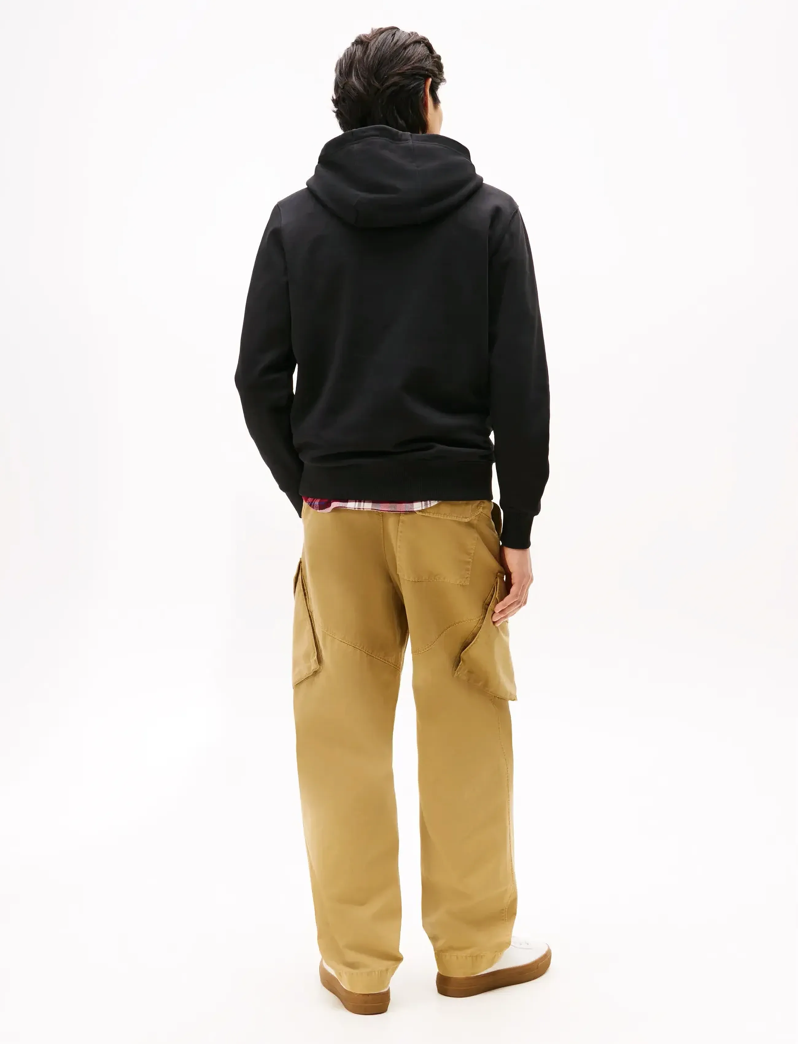 Tommy Hilfiger - LINEAR FLAG GRAPHIC HOODIE - kapuzenpullover - black - 3