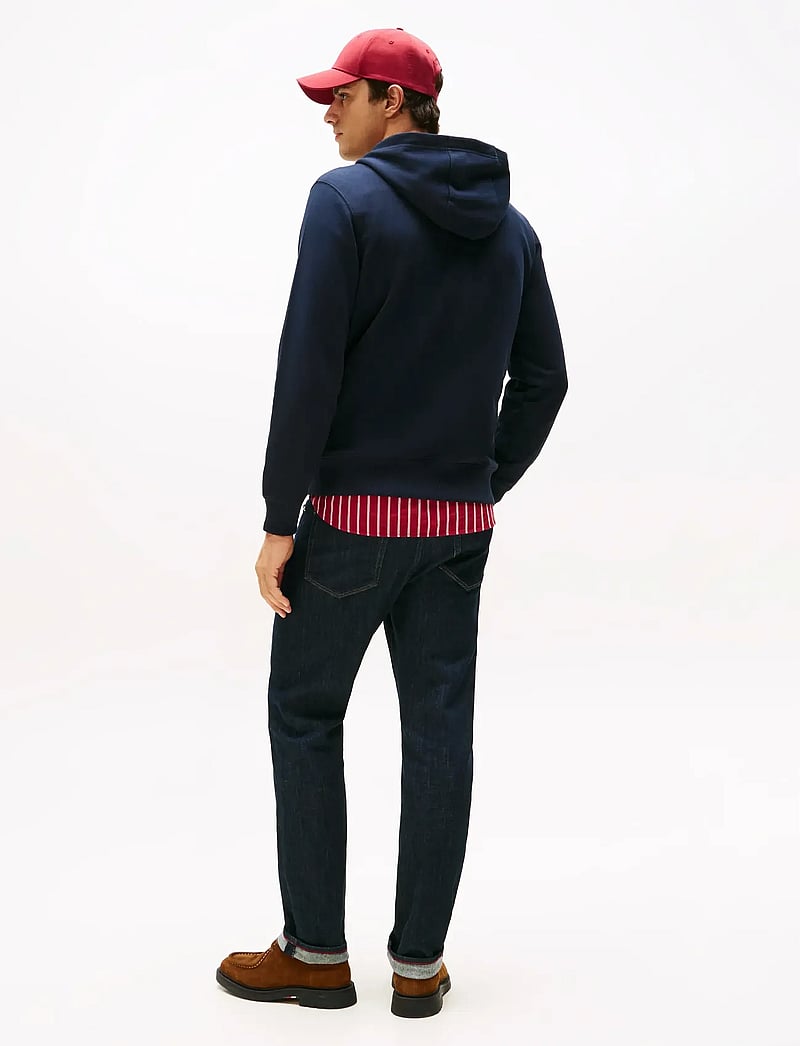 Tommy Hilfiger - LINEAR FLAG GRAPHIC HOODIE - kapuzenpullover - desert sky - 3