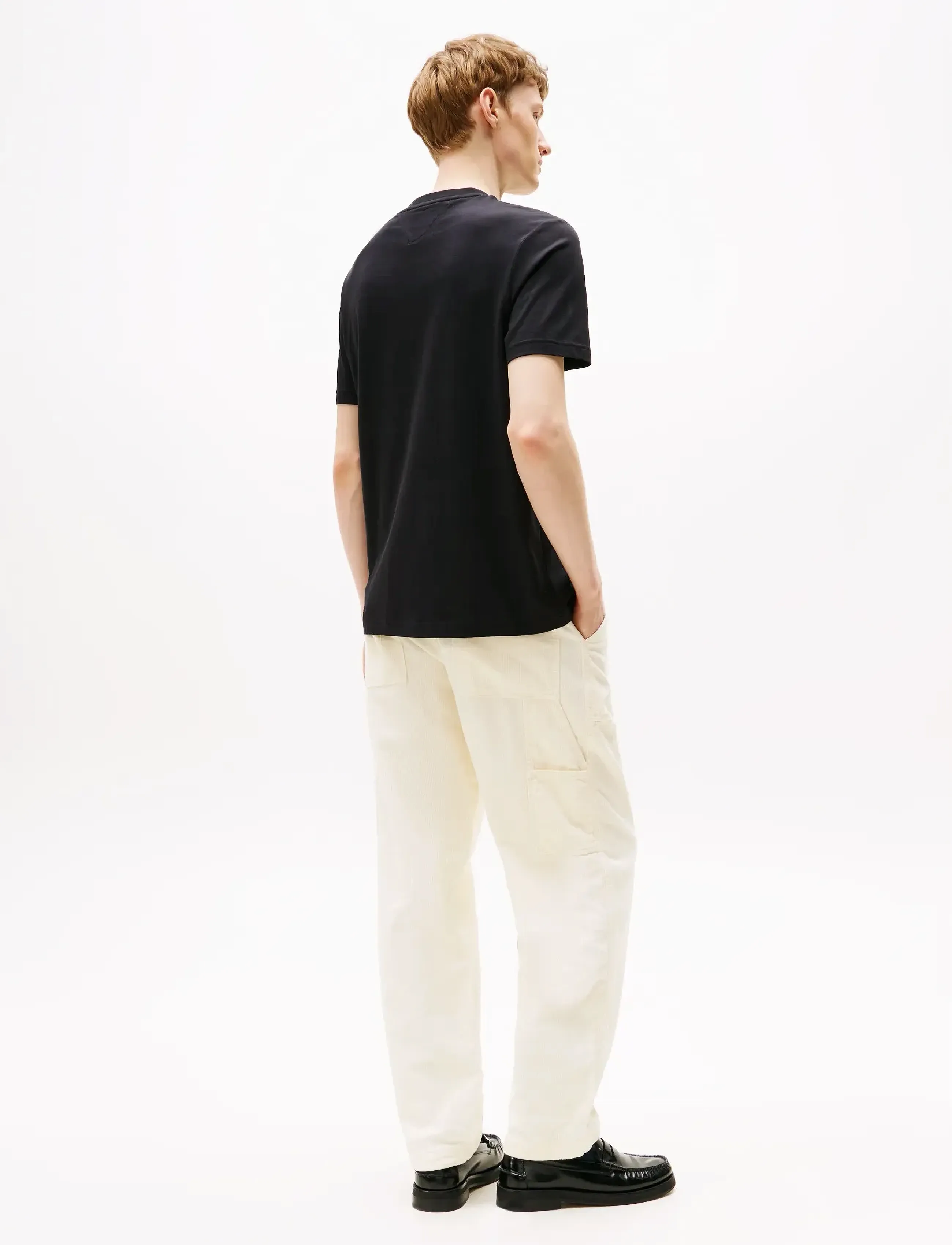 Tommy Hilfiger - LINEAR FLAG GRAPHIC TEE - lowest prices - black - 3