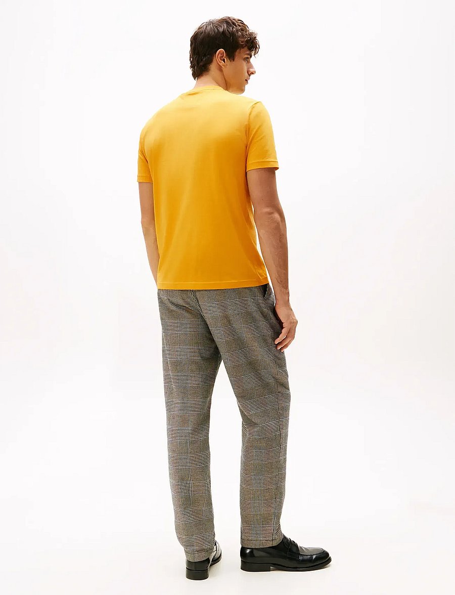 Tommy Hilfiger - LINEAR FLAG GRAPHIC TEE - kurzärmelige t-shirts - countryside yellow - 3