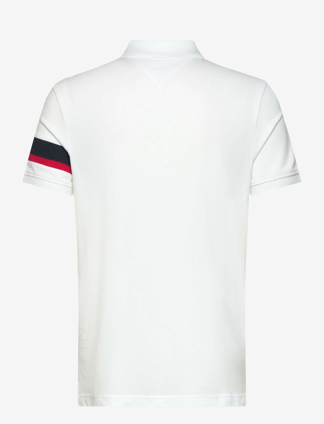 Tommy Hilfiger - RWB SLEEVE TAPE REG POLO - kortærmede poloer - white - 2
