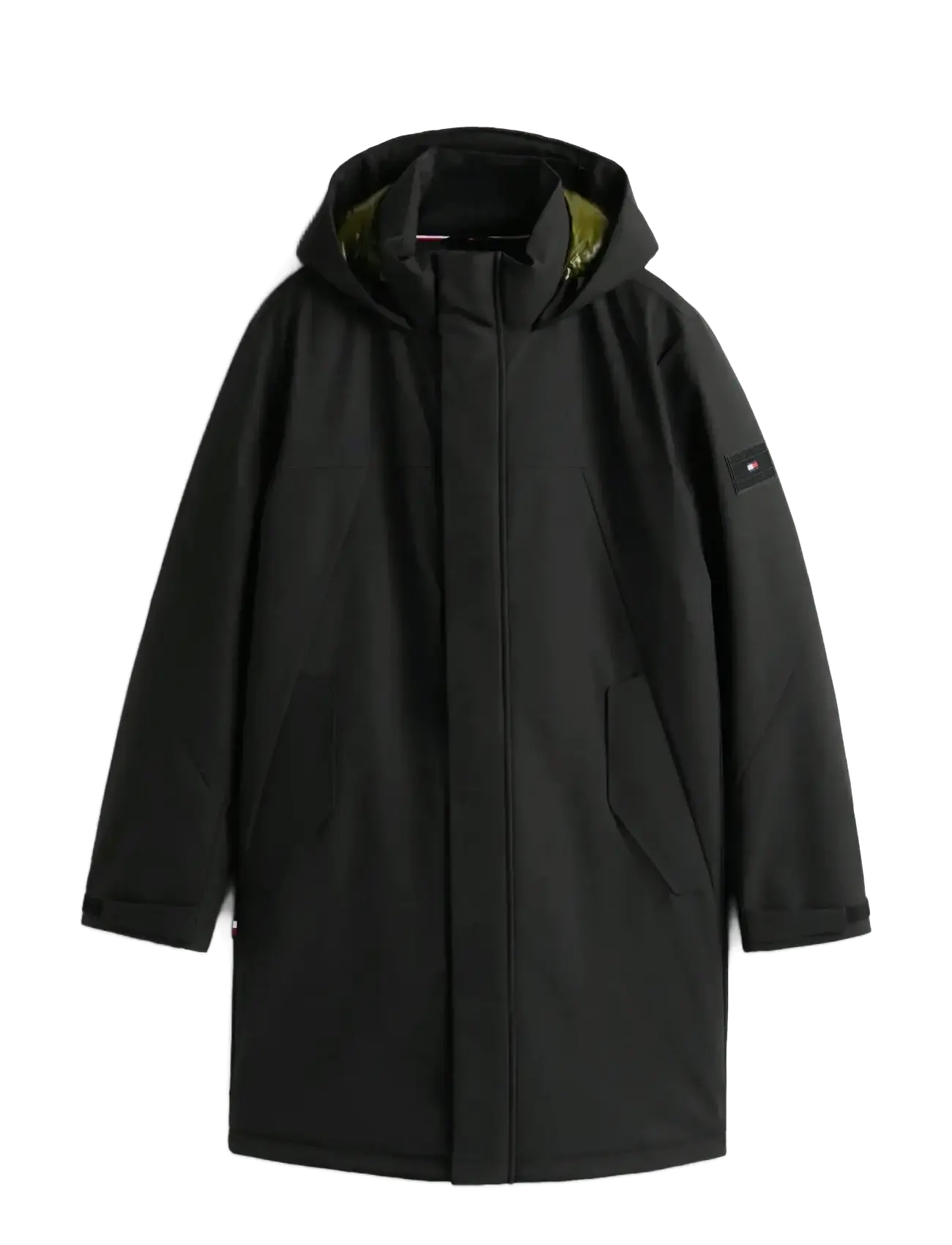 Tommy Hilfiger TECH HOODED PADDED PARKA - Beliebte Marken - BLACK / black
