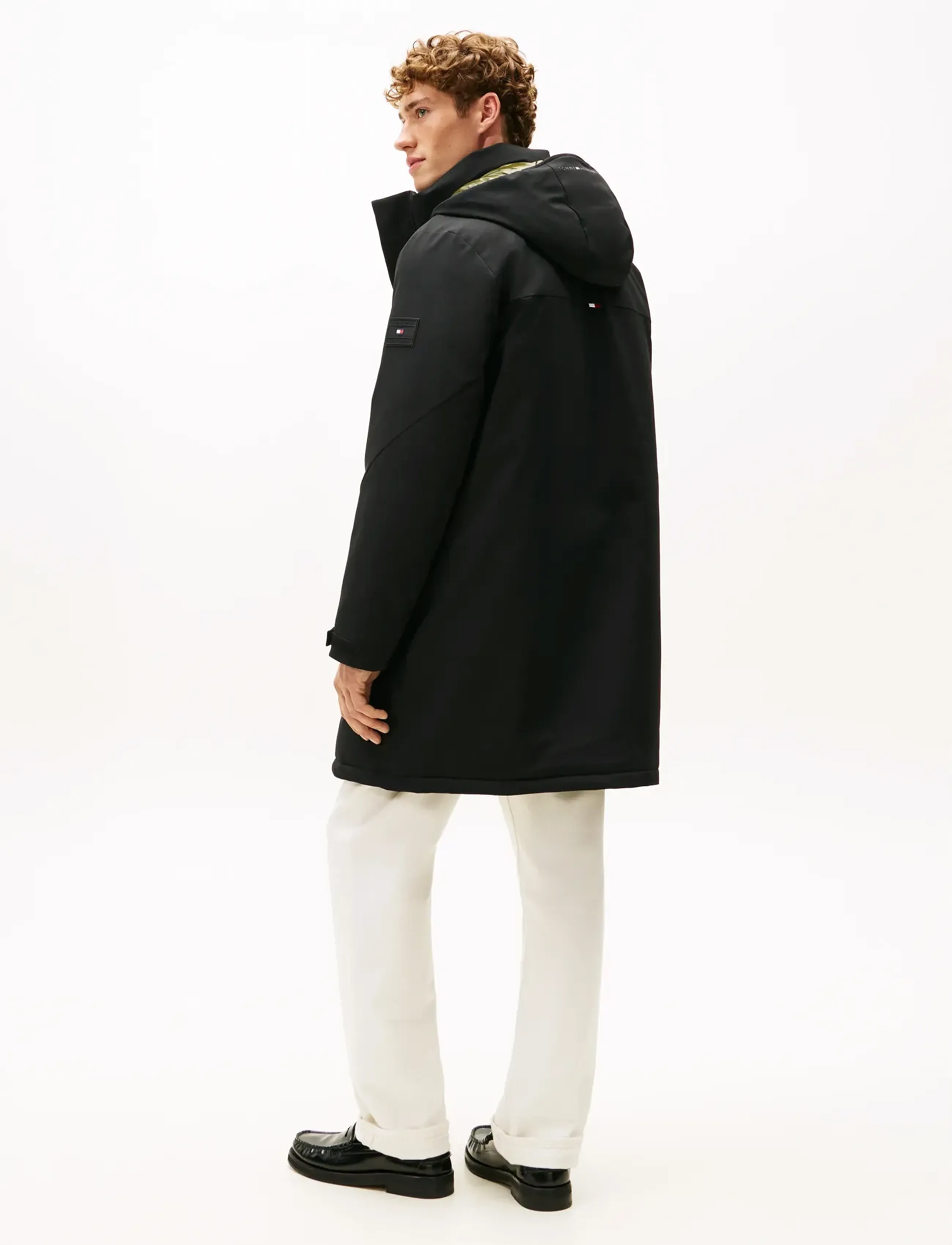 Tommy Hilfiger - TECH HOODED PADDED PARKA - parkas - black - 4