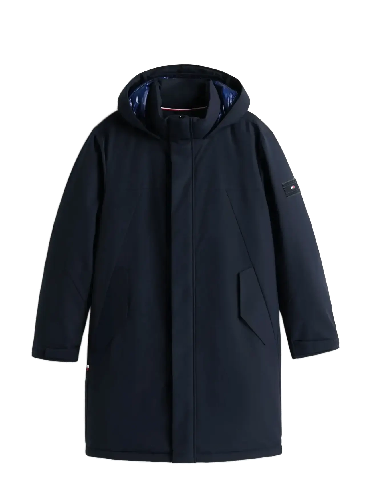 Tommy Hilfiger TECH HOODED PADDED PARKA - Tommy Hilfiger - DESERT SKY / navy