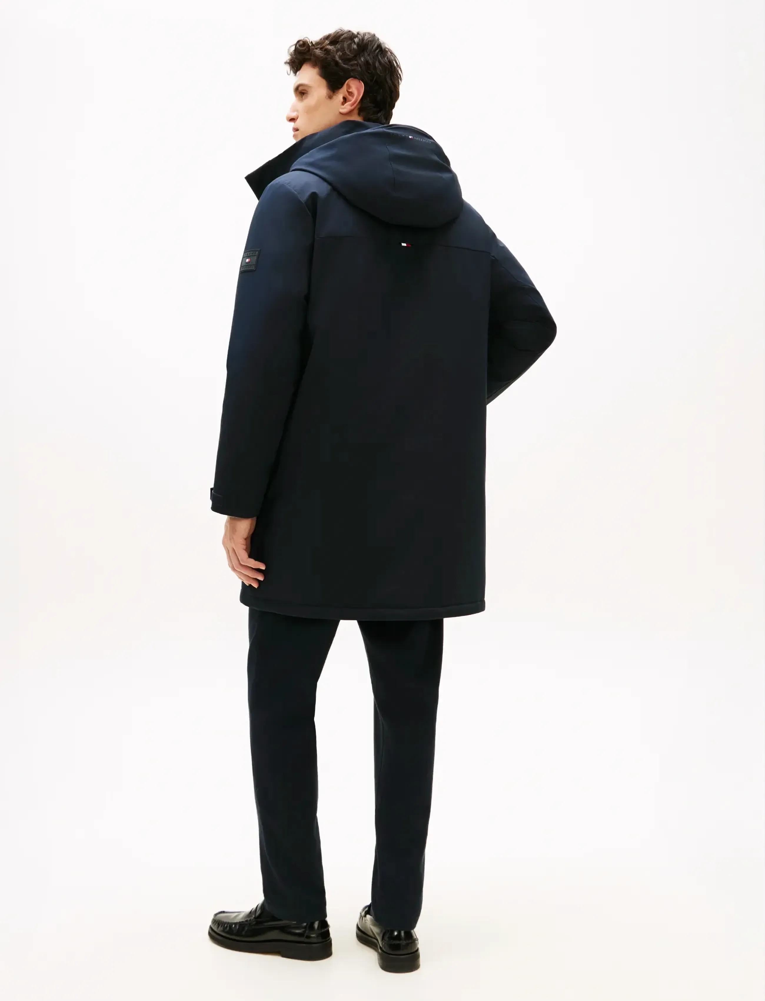 Tommy Hilfiger - TECH HOODED PADDED PARKA - parkad - desert sky - 2