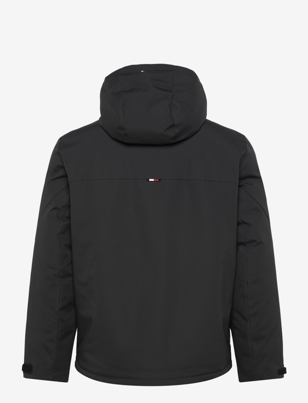 Tommy Hilfiger - TECH HOODED SHORT PADDED JACKET - forede jakker - black - 2