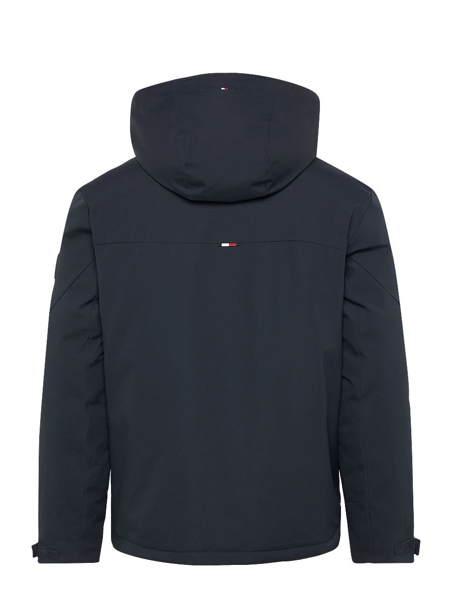 Tommy Hilfiger - TECH HOODED SHORT PADDED JACKET - padded jackets - desert sky - 2