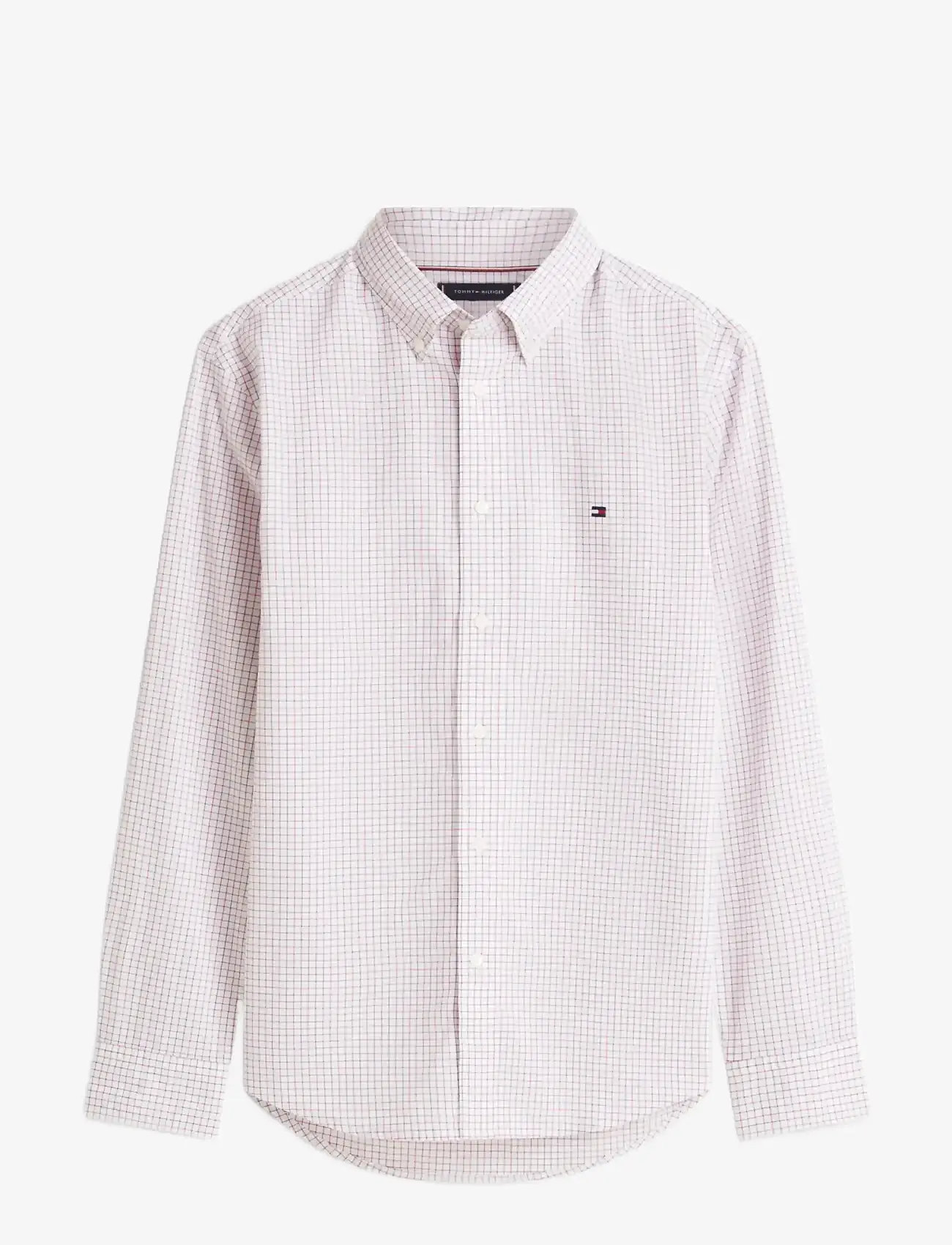 Tommy Hilfiger - CORE TATTERSALL POPLIN RF SHIRT - ruudulised särgid - medium red   check - 1