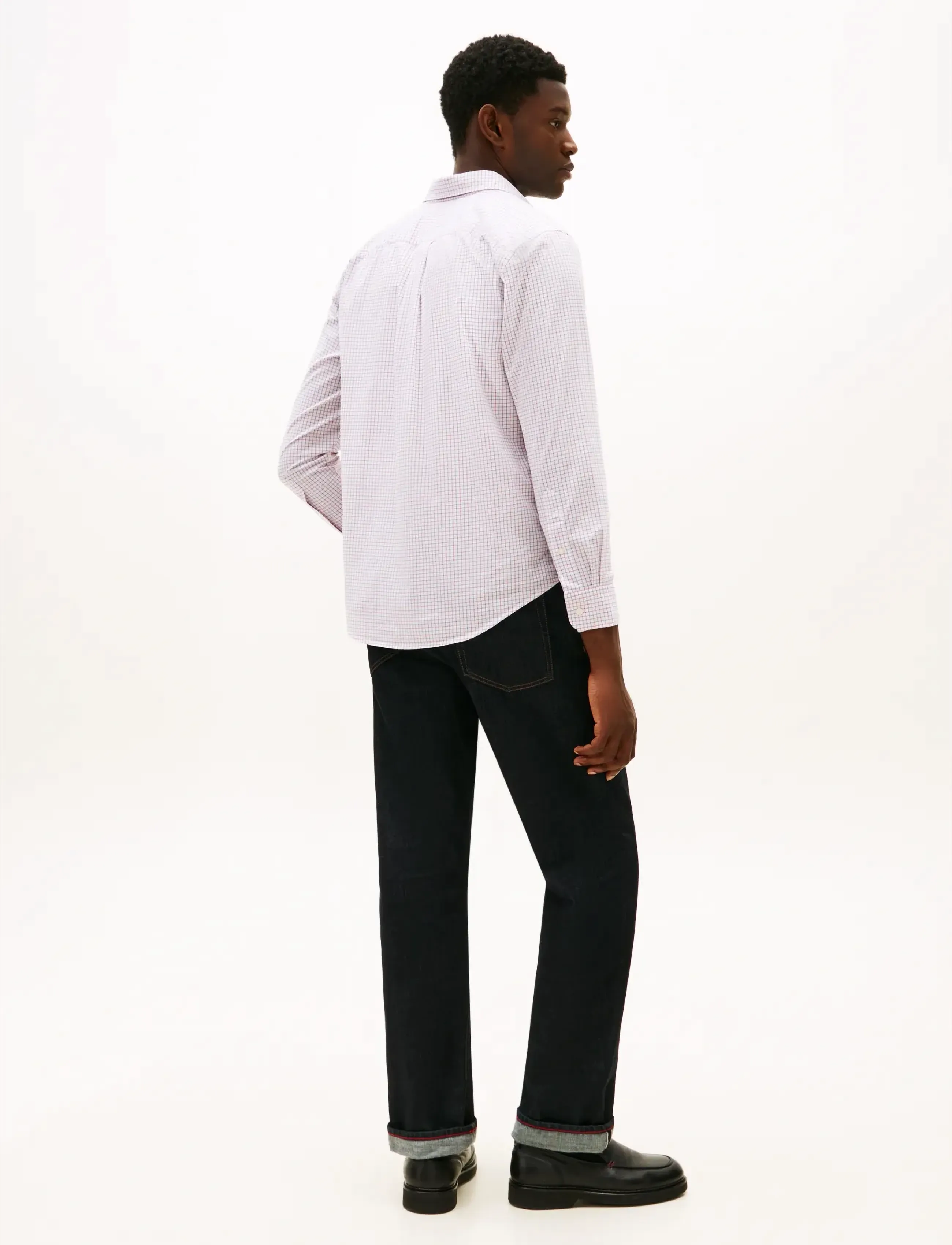 Tommy Hilfiger - CORE TATTERSALL POPLIN RF SHIRT - languoti marškiniai - medium red   check - 3