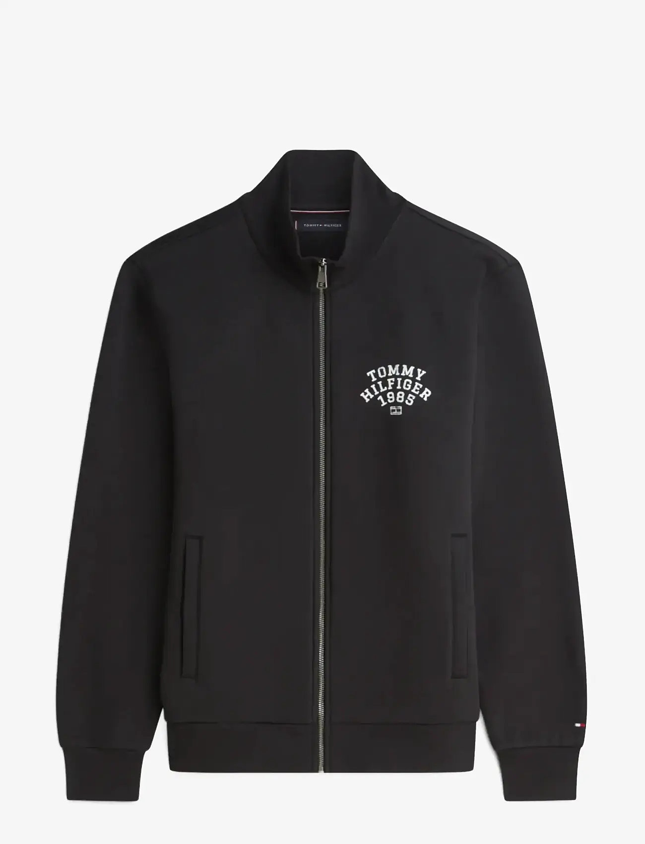 Tommy Hilfiger - HILFIGER ARCH STAND COLLAR ZIP - vindjakker - black - 1