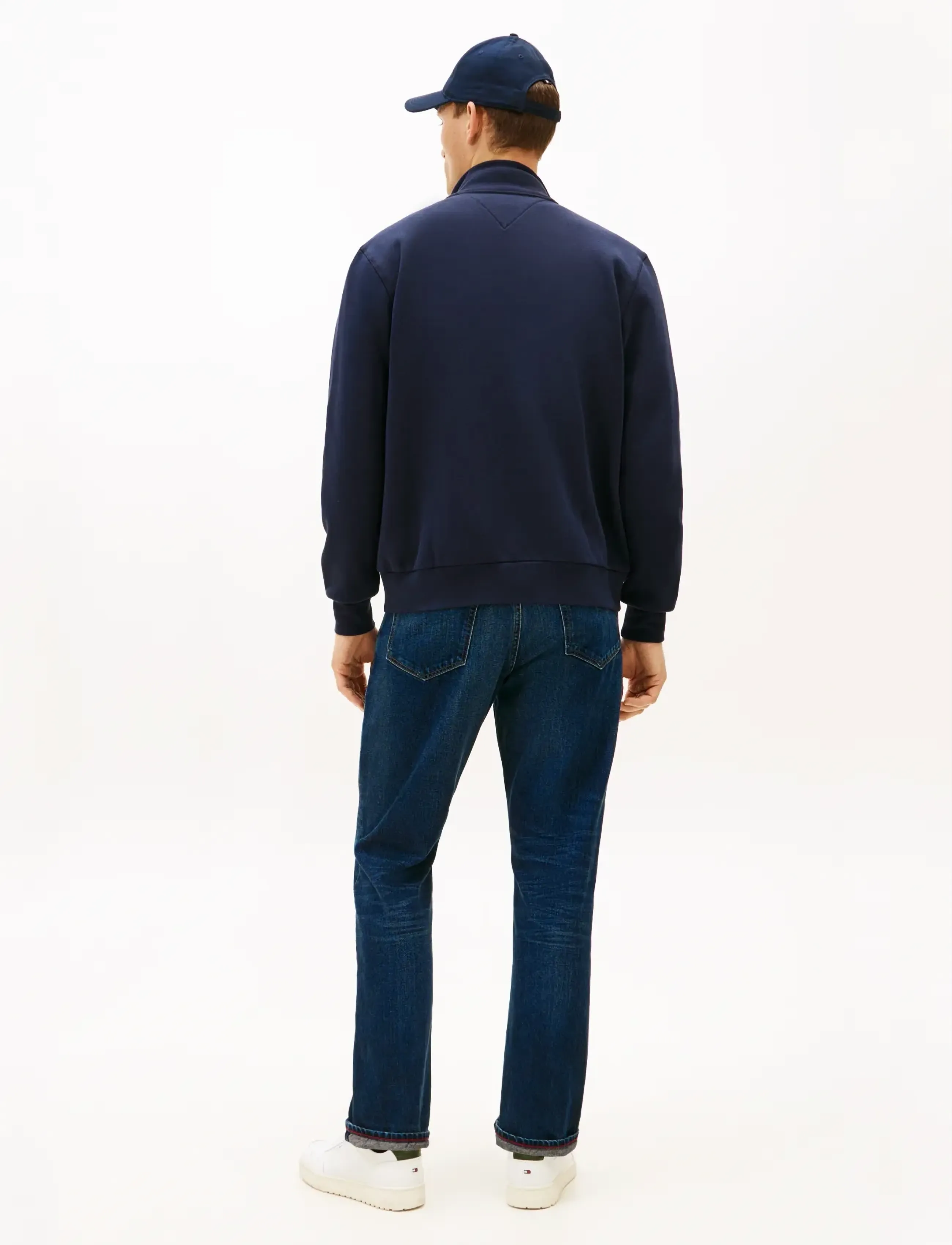 Tommy Hilfiger - HILFIGER ARCH STAND COLLAR ZIP - spring jackets - desert sky - 3