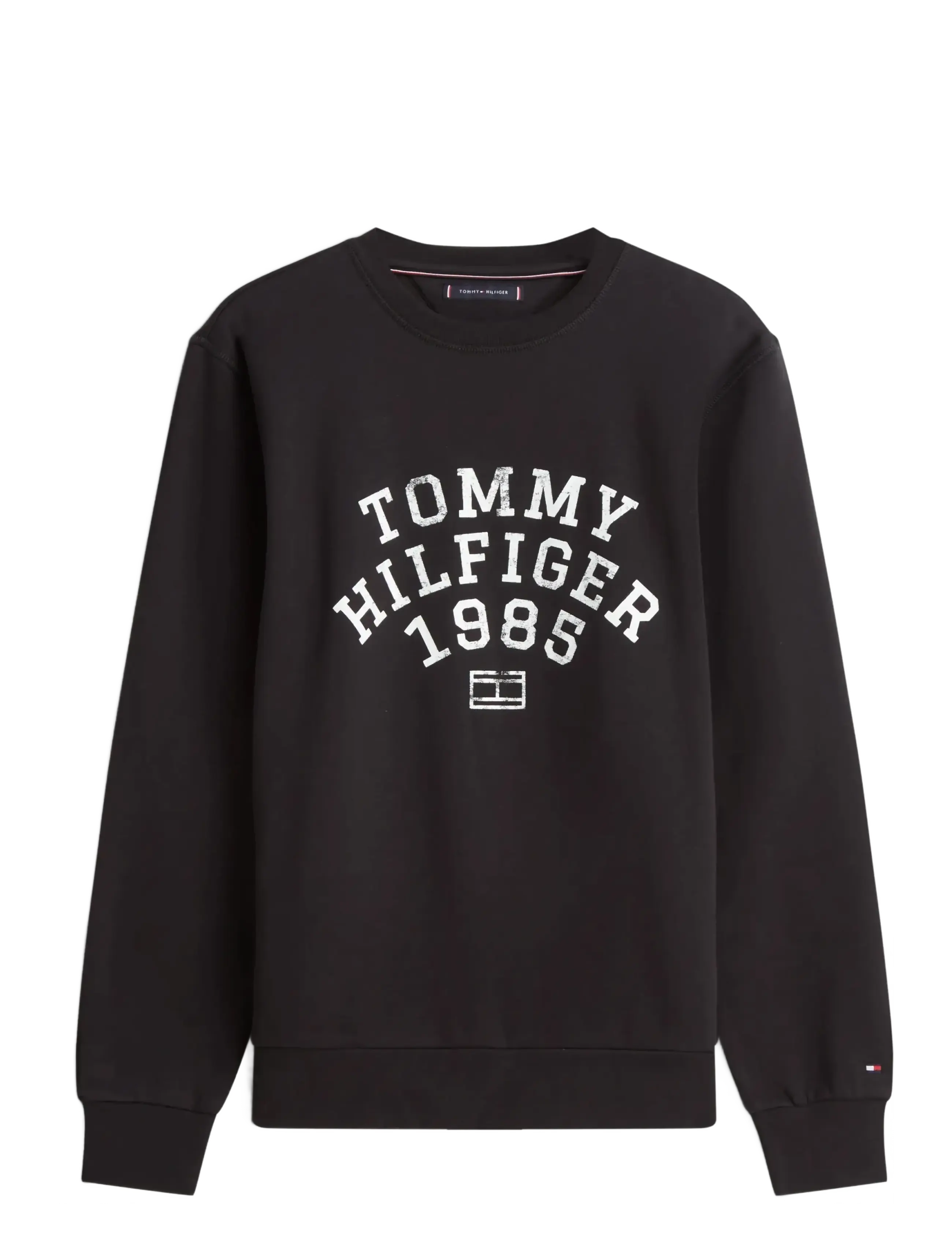 Tommy Hilfiger HILFIGER ARCH SWEATSHIRT - Sweatshirts - BLACK / black