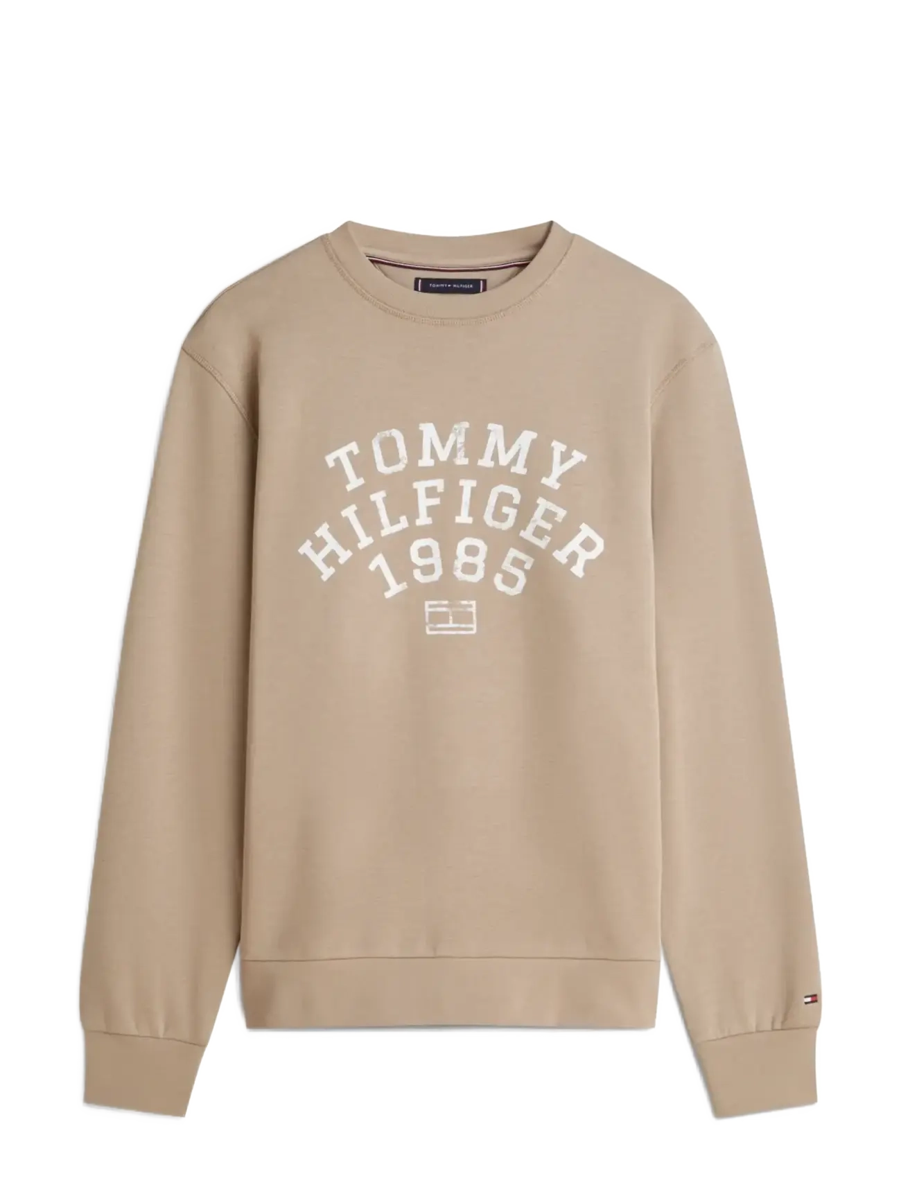HILFIGER ARCH SWEATSHIRT - COASTAL TAUPE