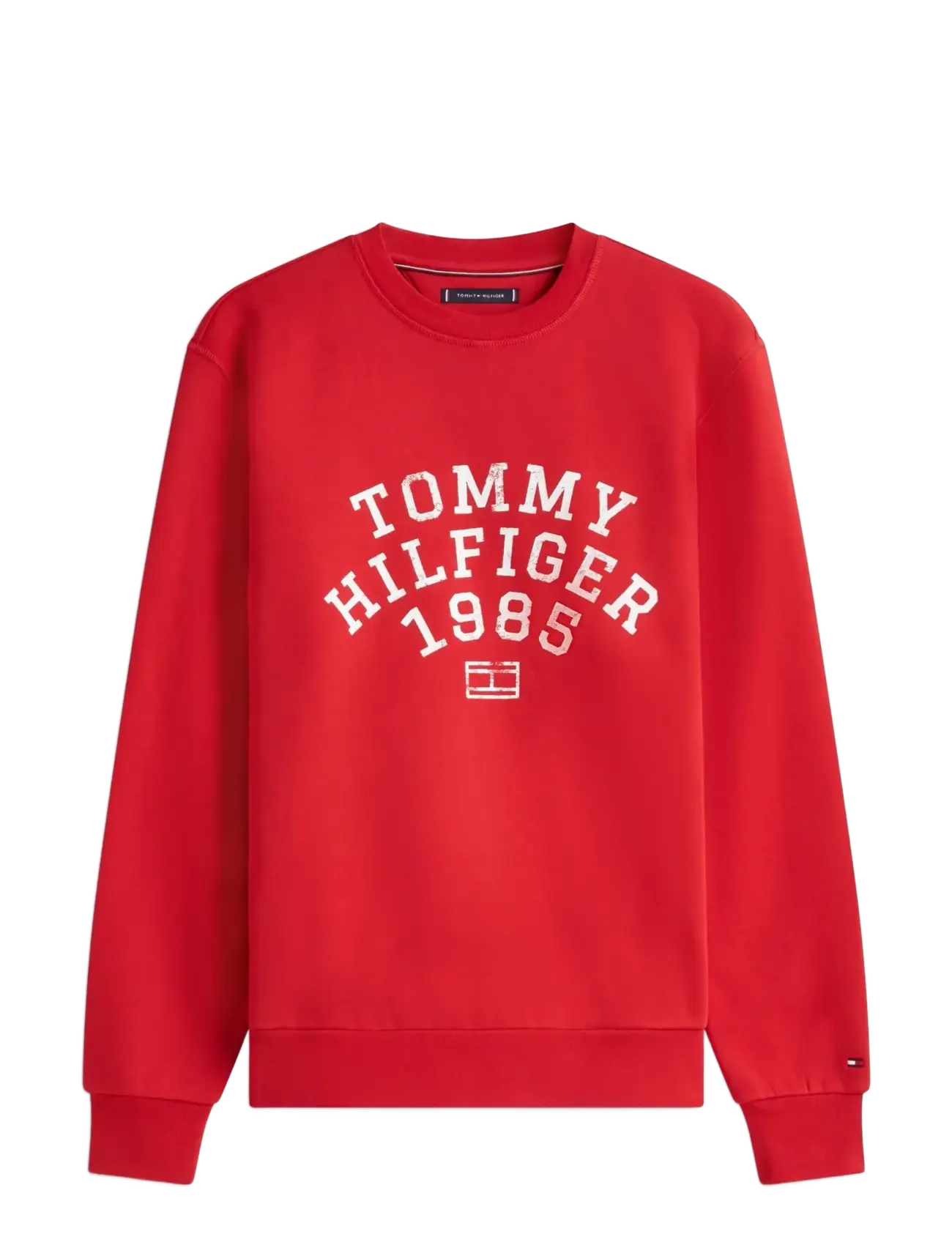 HILFIGER ARCH SWEATSHIRT - MEDIUM RED