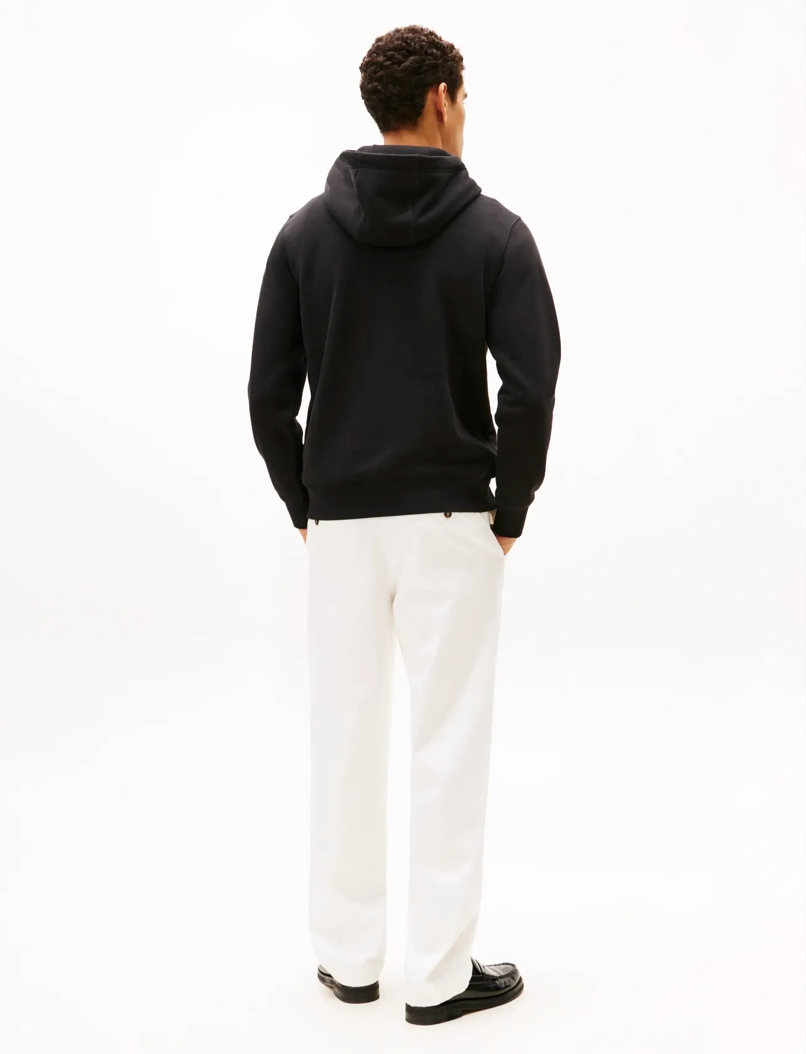 Tommy Hilfiger - BRAND LOVE BIG HILFIGER HOODIE - kapuzenpullover - black - 3