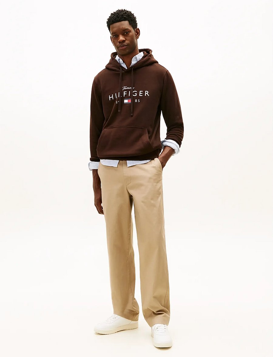 Tommy Hilfiger - BRAND LOVE BIG HILFIGER HOODIE - hættetrøjer - chocolate - 2