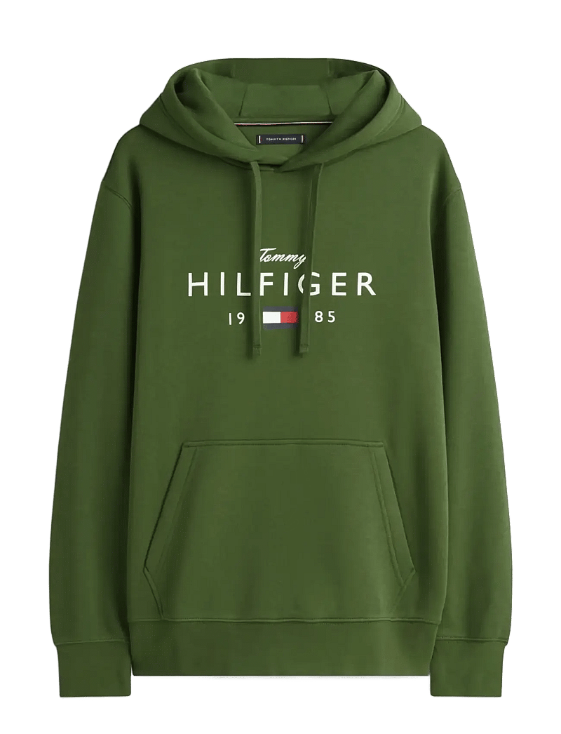 Tommy Hilfiger - BRAND LOVE BIG HILFIGER HOODIE - hoodies - mountain pine - 1