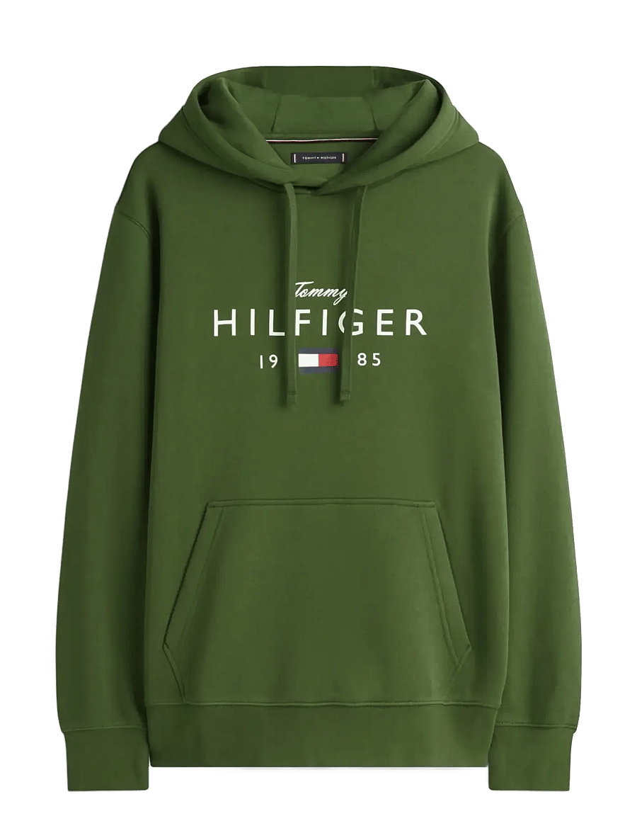Tommy Hilfiger - BRAND LOVE BIG HILFIGER HOODIE - sweats à capuche - mountain pine - 1
