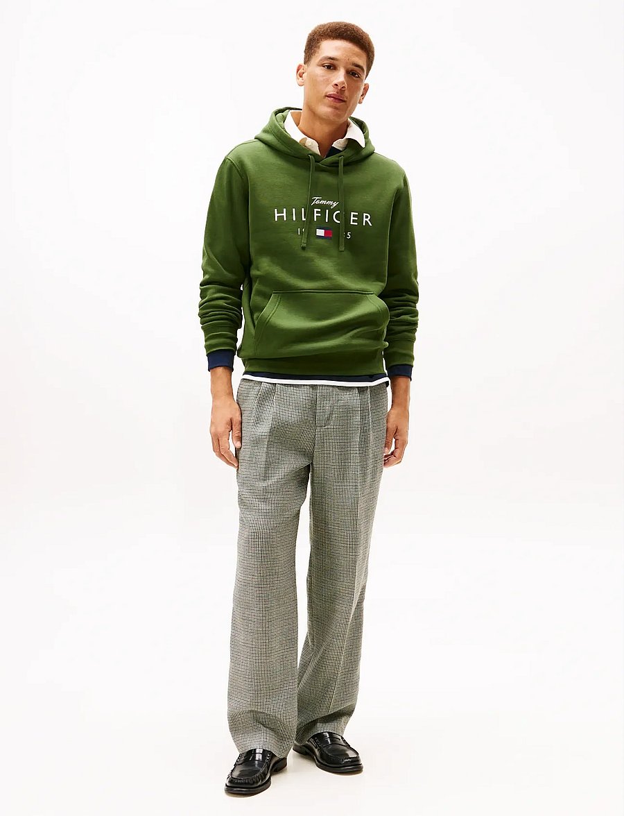 Tommy Hilfiger - BRAND LOVE BIG HILFIGER HOODIE - sweats à capuche - mountain pine - 2