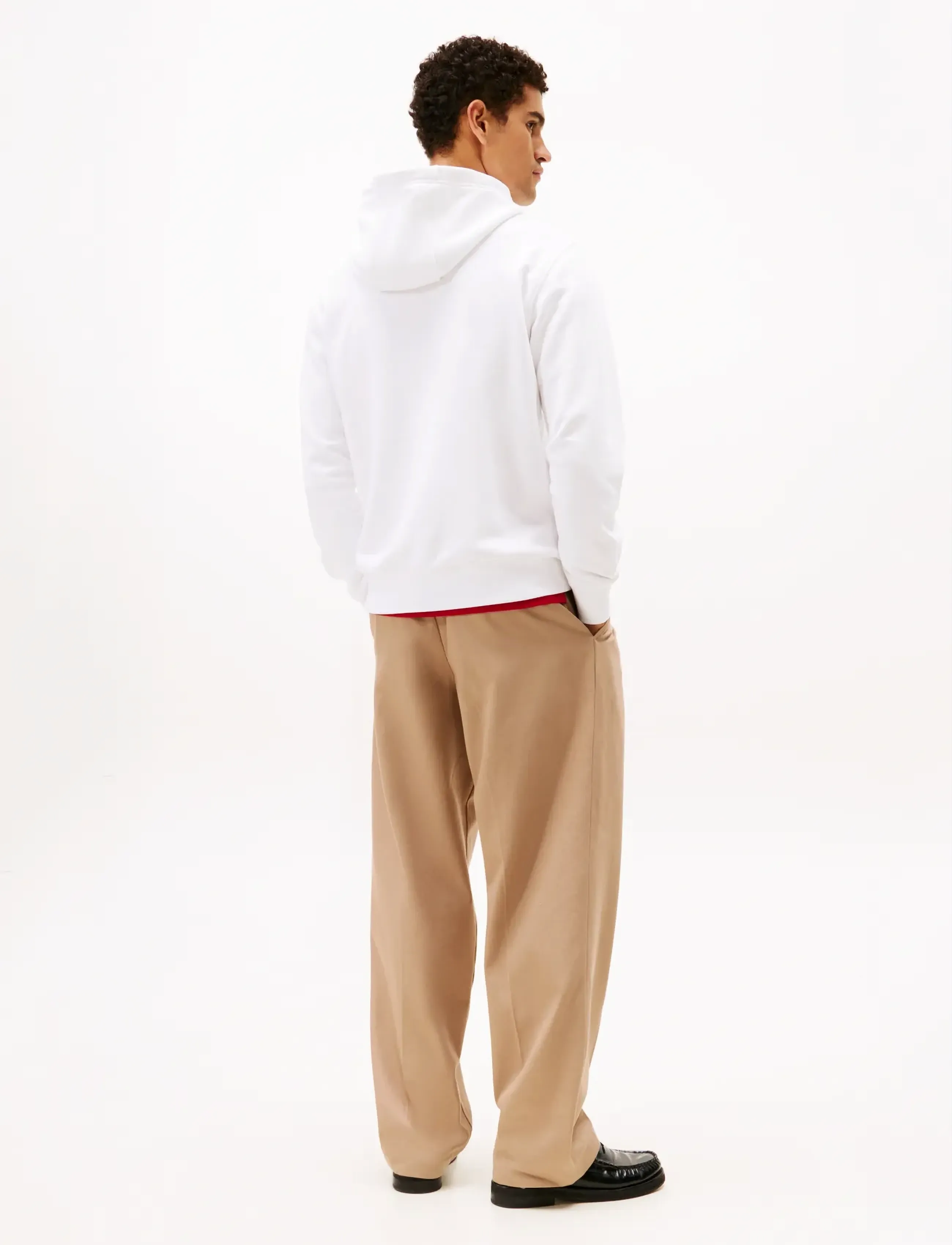 Tommy Hilfiger - BRAND LOVE BIG HILFIGER HOODIE - hættetrøjer - white - 3
