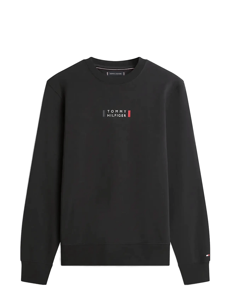 Tommy Hilfiger - BRAND LOVE SWEATSHIRT - shop efter anledning - black - 1
