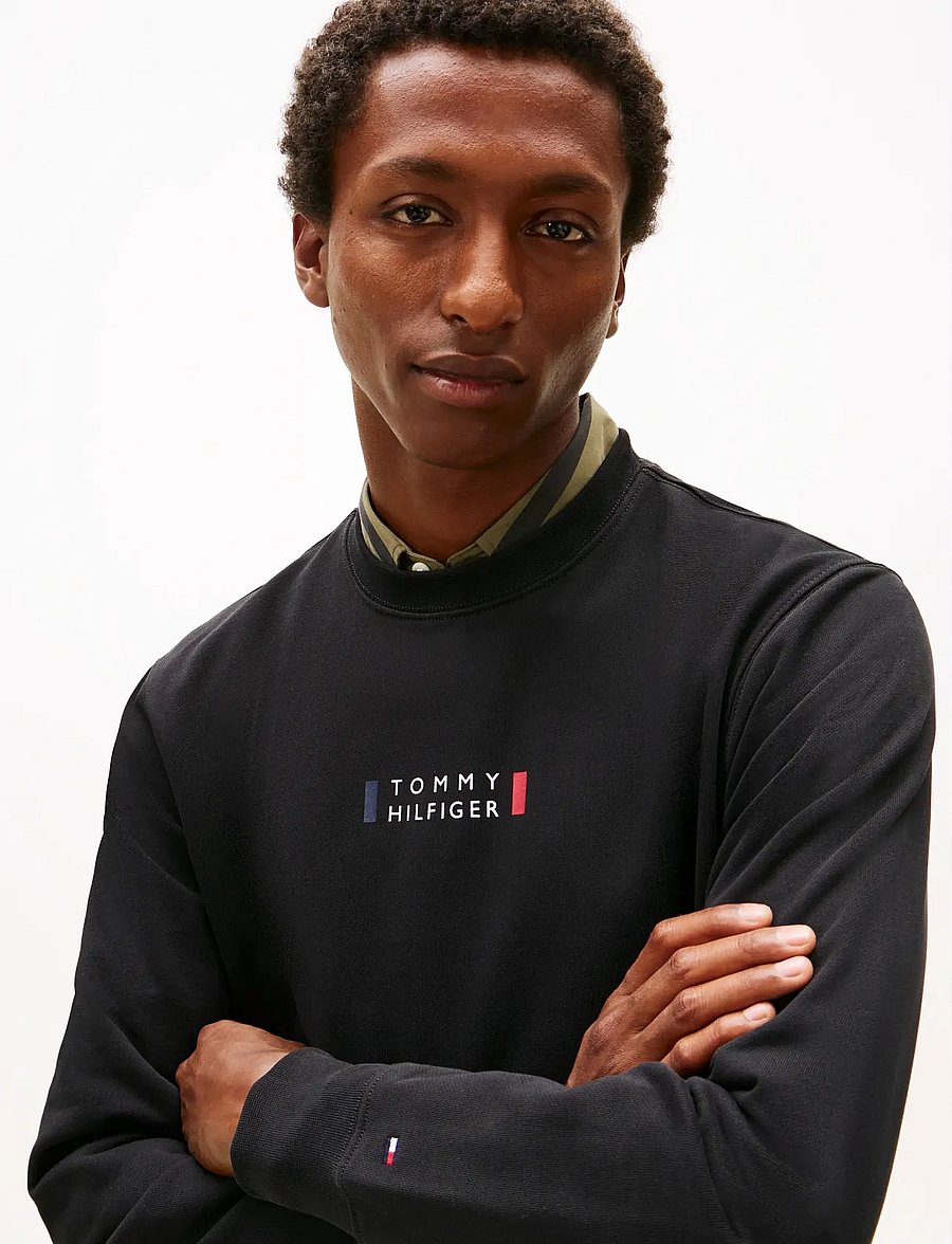 Tommy Hilfiger - BRAND LOVE SWEATSHIRT - shop efter anledning - black - 4