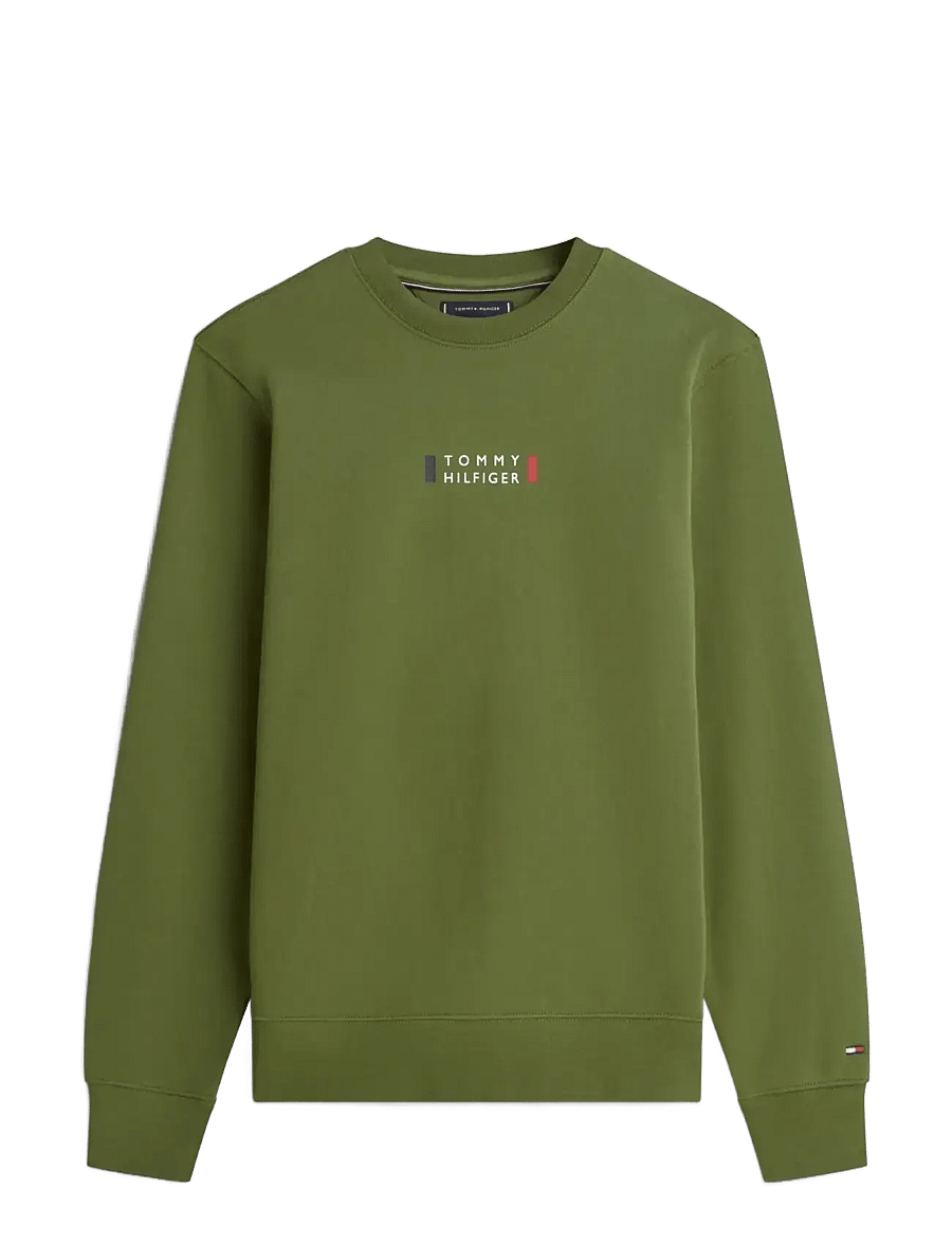 Tommy Hilfiger - BRAND LOVE SWEATSHIRT - dressipluusid - mountain pine - 1