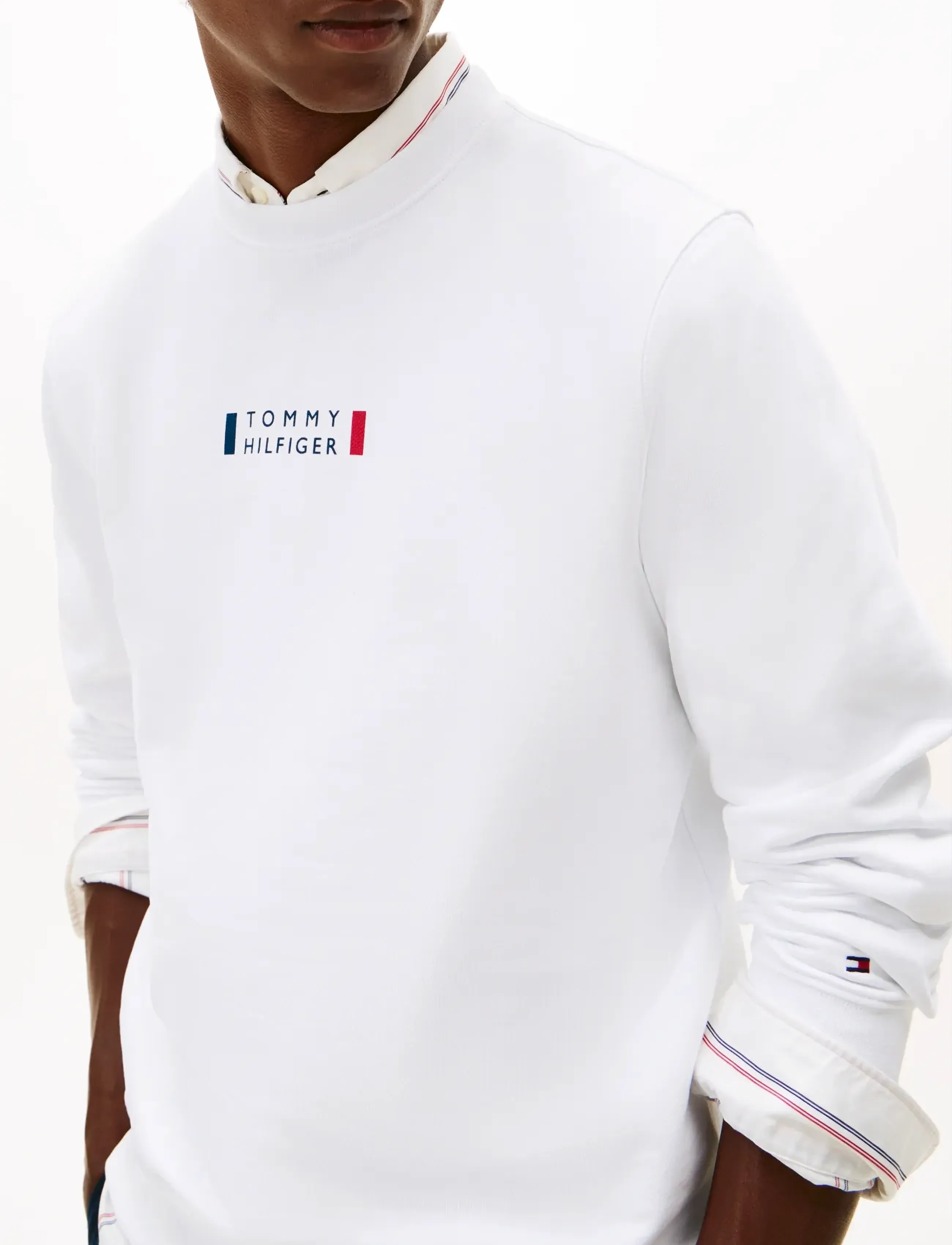Tommy Hilfiger - BRAND LOVE SWEATSHIRT - nach anlass kaufen - white - 4