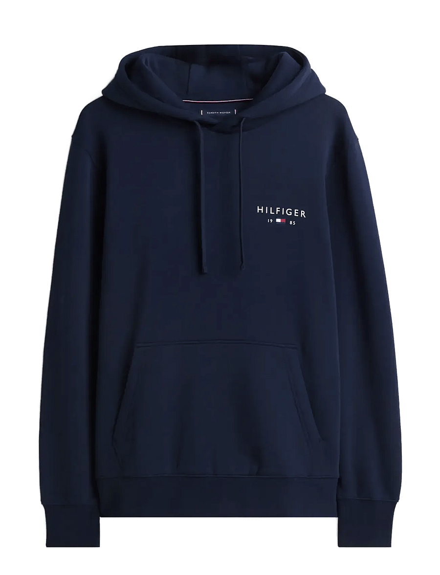 Tommy Hilfiger - BRAND LOVE SMALL HILFIGER HOODIE - sweats à capuche - desert sky - 1