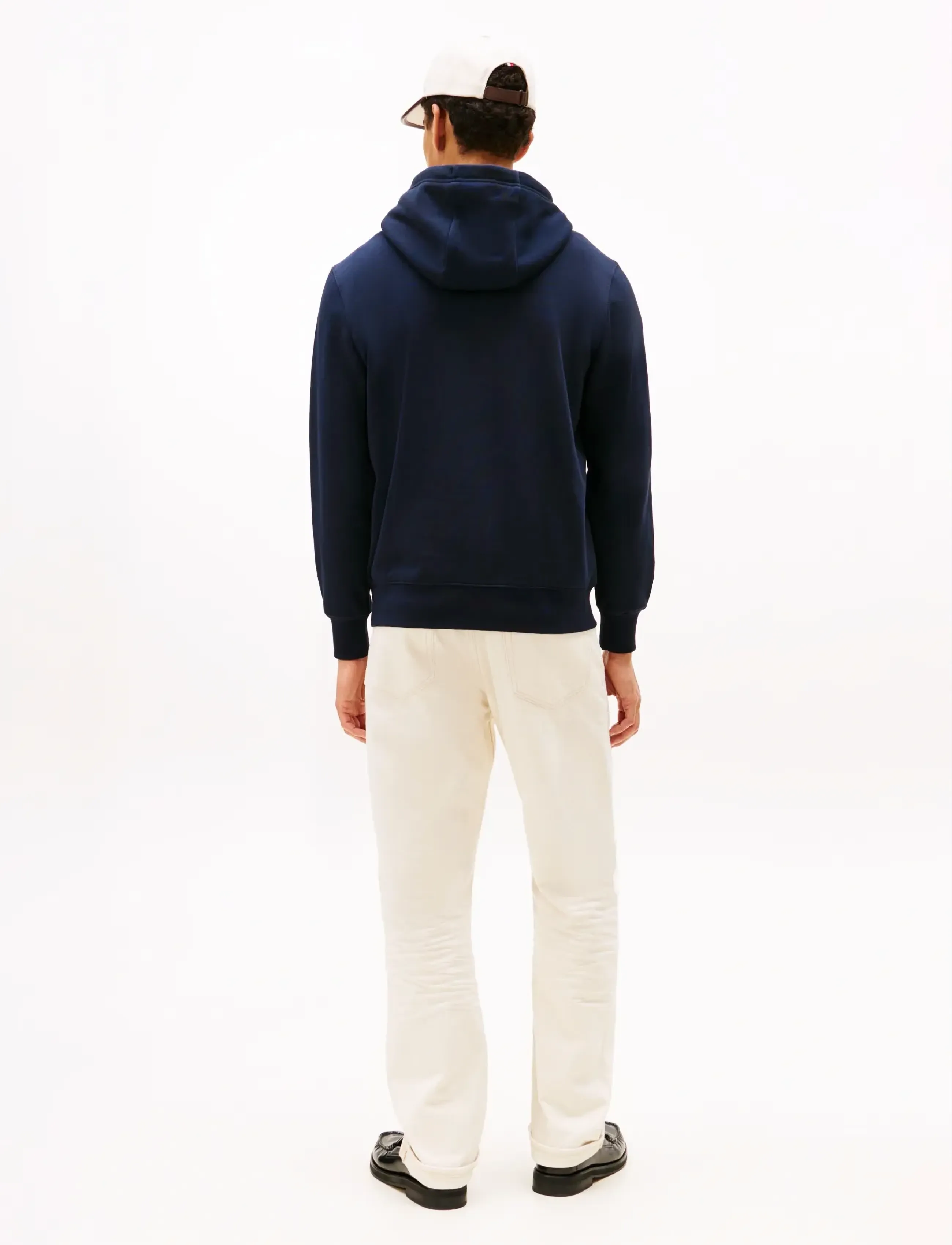 Tommy Hilfiger - BRAND LOVE SMALL HILFIGER HOODIE - hættetrøjer - desert sky - 3