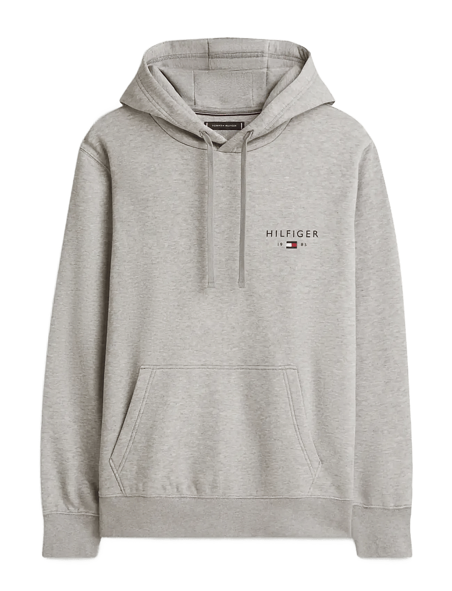 Tommy Hilfiger - BRAND LOVE SMALL HILFIGER HOODIE - sweats à capuche - medium grey heather - 1