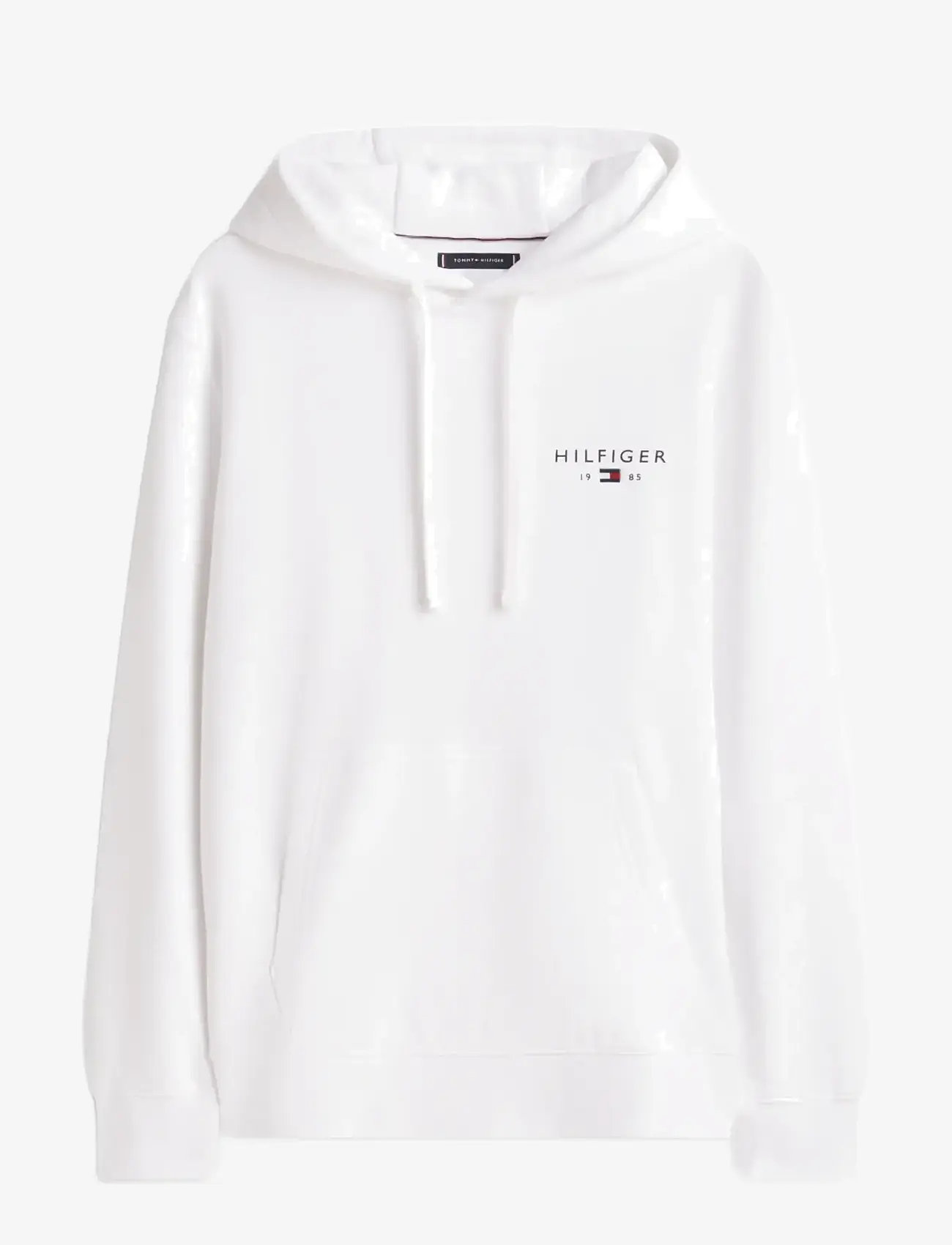 Tommy Hilfiger - BRAND LOVE SMALL HILFIGER HOODIE - hoodies - white - 1
