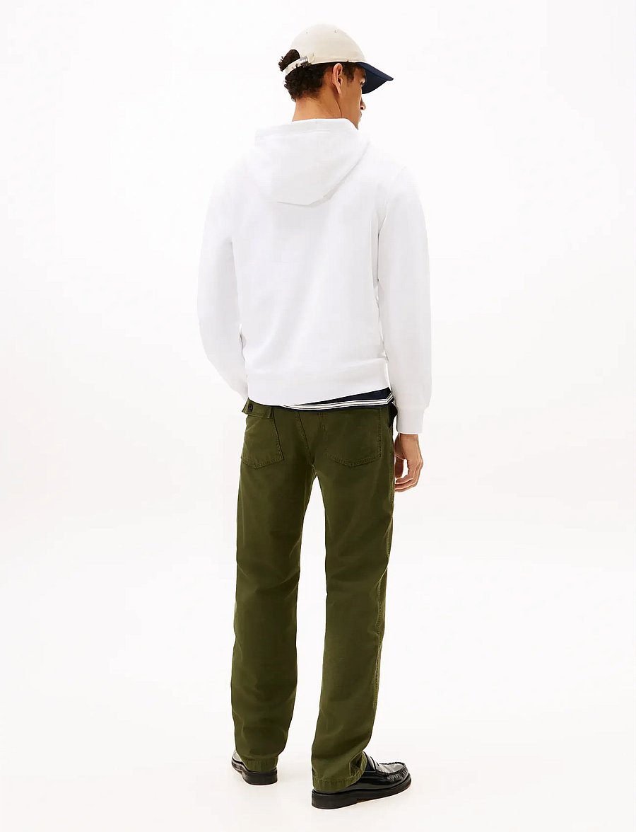 Tommy Hilfiger - BRAND LOVE SMALL HILFIGER HOODIE - sweats à capuche - white - 3